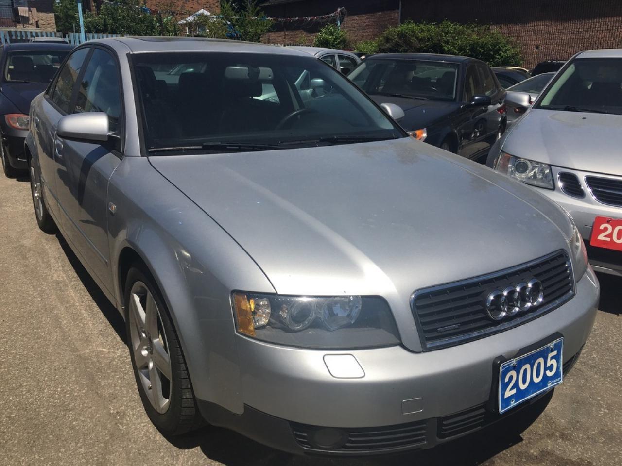 Used 2005 Audi A4 LOW KM Quattro AWD Leather Sunroof Alloys LOADED for sale in Toronto, ON