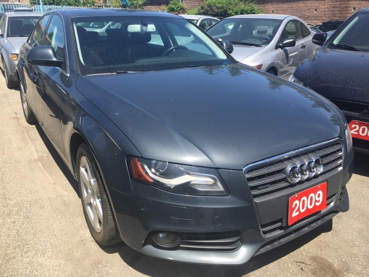 Used 2009 Audi A4 2.0T AWD Leather Sunroof Bluetooth Alloys LOADED for sale in Toronto, ON