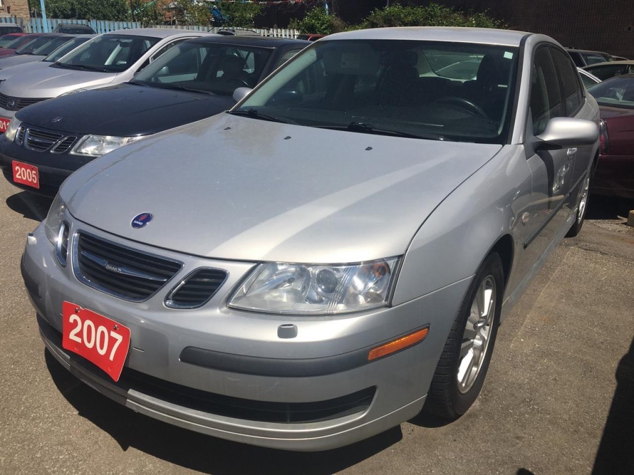 Used 2007 Saab 9-3 2.0T VERY LOW KM Leather Alloys AUX AllPwr Opts for sale in Toronto, ON