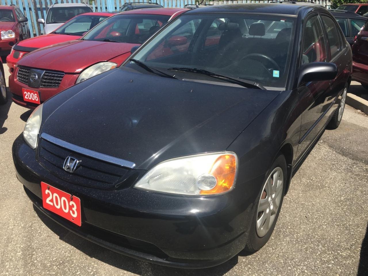 Used 2003 Honda Civic LX Power Windows Locks Mirrors Cruise Control VERY for sale in Toronto, ON