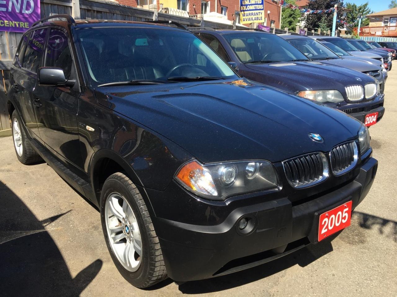 Used 2005 BMW X3 3.0i | Panoramic Roof | Automatic | Alloy for sale in Toronto, ON