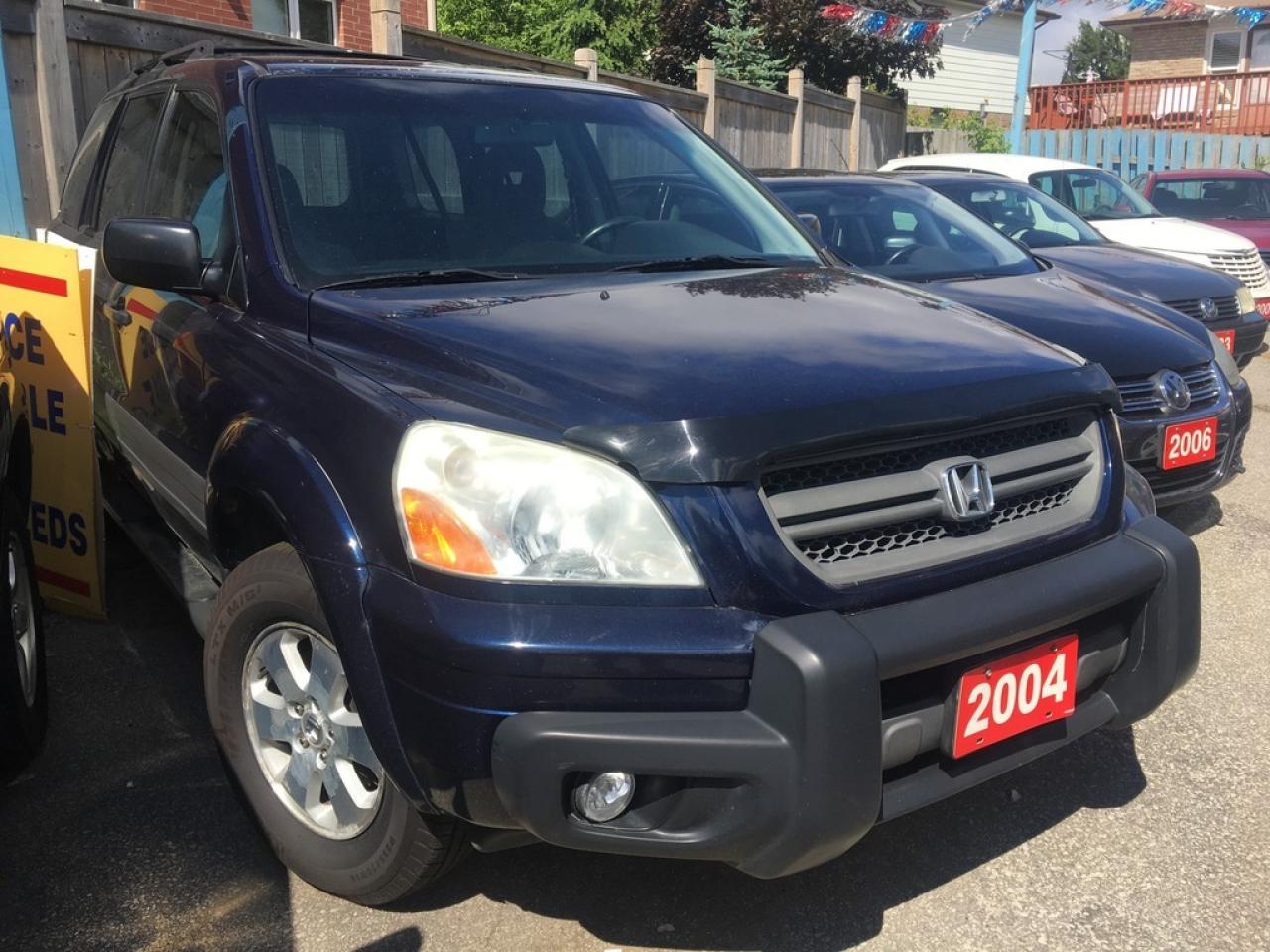 Used 2004 Honda Pilot Granite 4x4 Alloys Fog Lights All-Pwr Opts Very Cl for sale in Toronto, ON