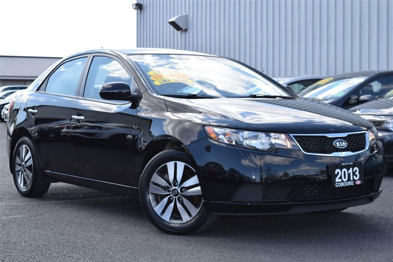 <p>HEATED SEATS. BLUETOOTH. WINTER MATS INCLUDED. LOW KMS. CRUISE CONTROL.</p>
<p>This Forte was well taken care and has very low kilometers. It is priced to sell and will not be around for long. If you have any specific questions about this vehicle feel free to contact us via email or phone.</p>
<p>Selling price INCLUDES all dealer fees, Safety Certification, Emissions test & Re-conditioning. EXTRA CHARGES: HST, Licensing fees.</p>
<p>Most value for your money vs best value for your money: The Most - When a vehicle is listed very low compared to the same year, kilometers, specs & body condition. Most dollar value for your money. The Best - When a vehicle is listed well but not the lowest because it is updated with all major maintenance items far above safety standards. Well priced, best dollar value. Get the best value for your money.</p>
<p>At Cobourg Kia, we deliver great vehicles with a great customer experience. Cobourg Kia is a family owned dealership established in 2001. Cobourg Kia proudly serves the Cobourg, Port Hope, Baltimore, Grafton, Castleton, Gores Landing, Roseneath, Colborne, Brighton, Warkworth, Trenton, Belleville, Peterborough, Bowmanville, Clarington, Newcastle, Courtice, Oshawa & Whitby area. We can help arrange your Auto Financing through top tier banks such as RBC, BMO, Scotia, TD & more. Find out more about Cobourg Kia by visiting their website: www.CobourgKIA.com - CREDIT CHALLENGED? - WE CAN HELP 99% APPROVALS www.CobourgCreditCentre.com</p>