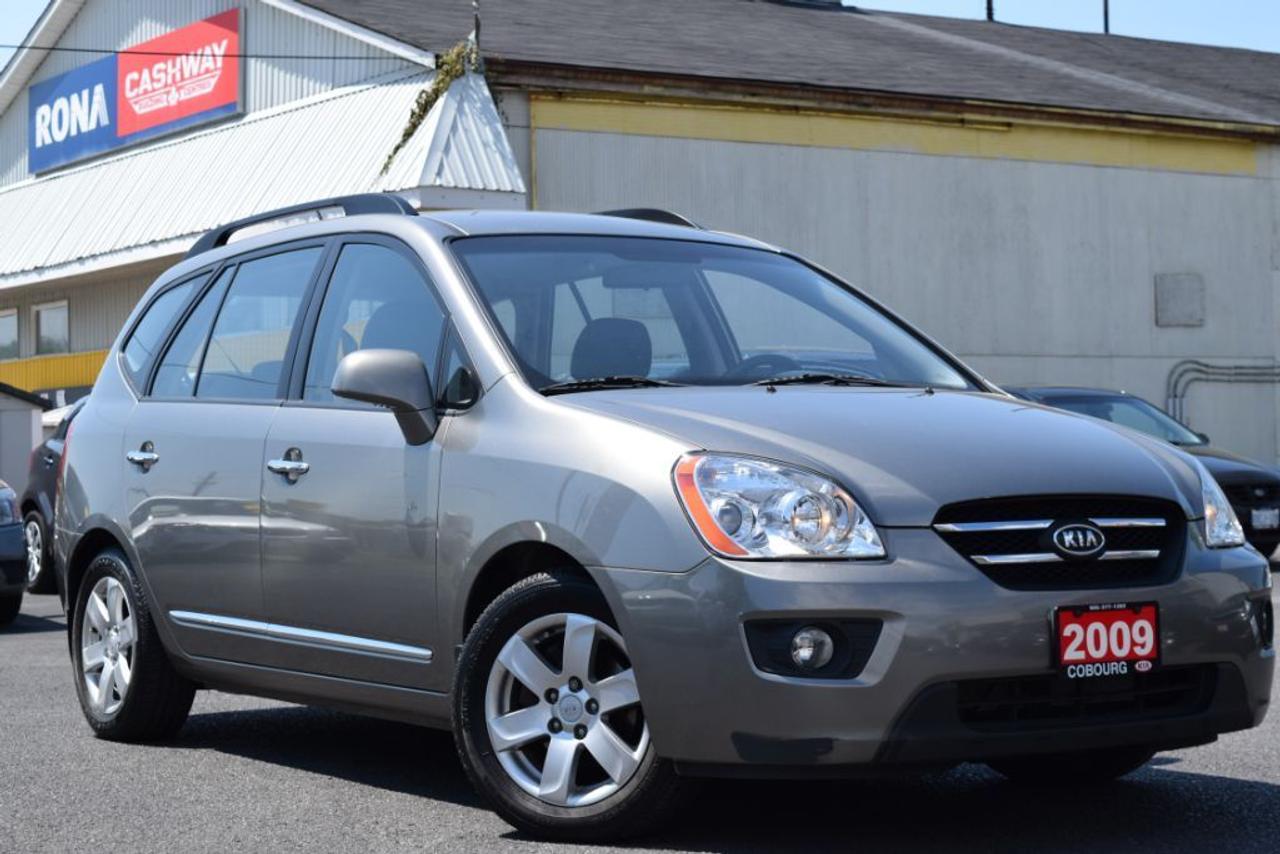 <p>ONE OWNER. NO ACCIDENTS. HEATED SEATS. 7 PASSENGER. ALLOYS.</p>
<p>This Rondo was well maintained and it is priced to sell. If you have any specific questions about this vehicle feel free to contact us via email or phone.&nbsp;</p>
<p>Selling price INCLUDES all dealer fees, Safety Certification, Emissions test & Re-conditioning. EXTRA CHARGES: HST, Licensing fees.&nbsp;</p>
<p>Most value for your money vs best value for your money: The Most - When a vehicle is listed very low compared to the same year, kilometers, specs & body condition. Most dollar value for your money. The Best - When a vehicle is listed well but not the lowest because it is updated with all major maintenance items far above safety standards. Well priced, best dollar value. Get the best value for your money. &nbsp;</p>
<p>At Cobourg Kia, we deliver great vehicles with a great customer experience. Cobourg Kia is a family owned dealership established in 2001. Cobourg Kia proudly serves the Cobourg, Port Hope, Baltimore, Grafton, Castleton, Gores Landing, Roseneath, Colborne, Brighton, Warkworth, Trenton, Belleville, Peterborough, Bowmanville, Clarington, Newcastle, Courtice, Oshawa & Whitby area. We can help arrange your Auto Financing through top tier banks such as RBC, BMO, Scotia, TD & more. Find out more about Cobourg Kia by visiting their website: www.CobourgKIA.com - CREDIT CHALLENGED? - WE CAN HELP 99% APPROVALS www.CobourgCreditCentre.com</p>
