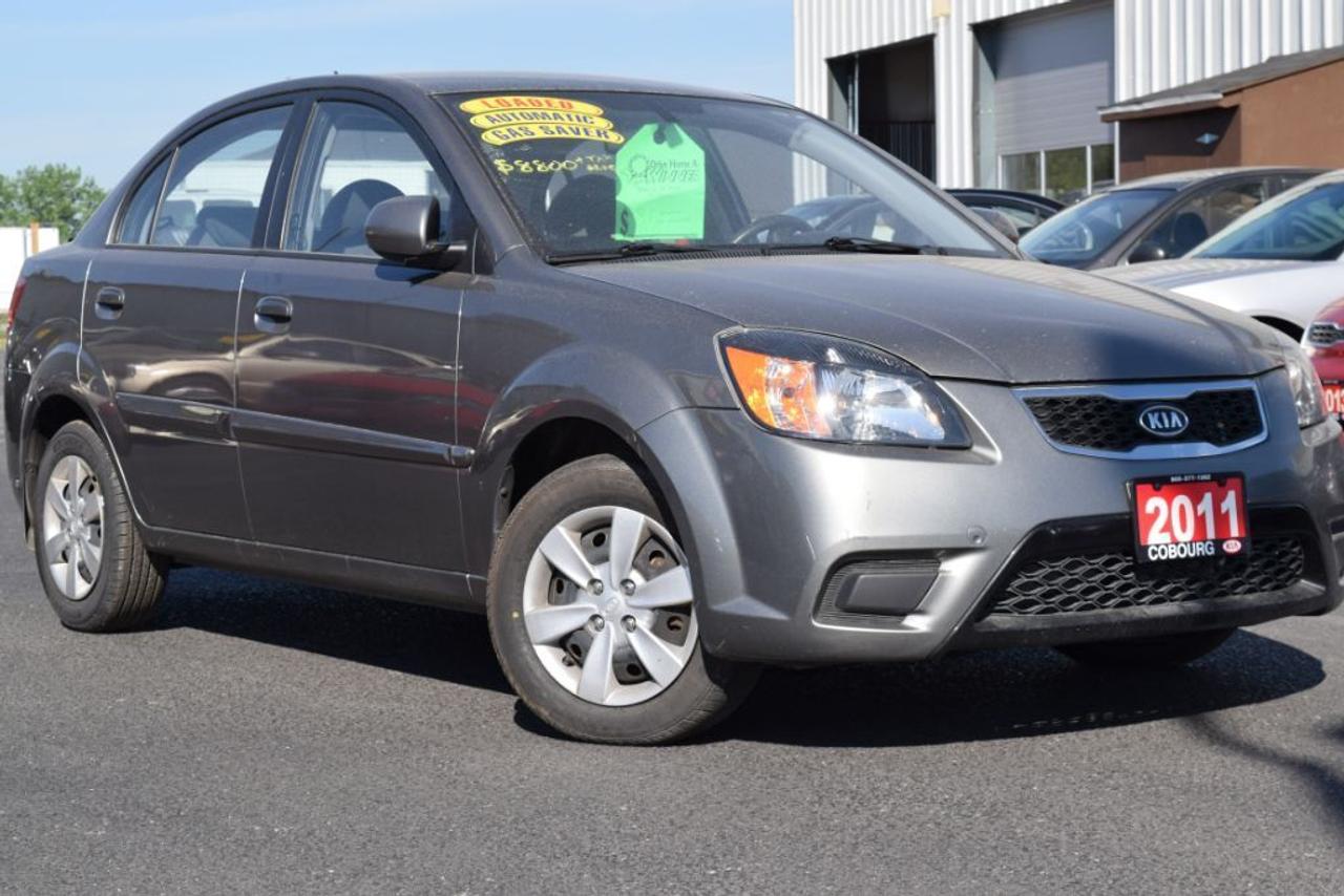 <p>BLUETOOTH. POWER ACCESSORIES. HEATED SEATS. AUX PORT.</p>
<p>The Kia Rio is a fuel-efficient subcompact with a roomy cabin and agile handling. Safety features include front seatbelt pretensioners along with six airbags: Dual frontal, front seat side-impact and full-coverage side-impact curtain. Anti-lock brakes with rear discs are standard.</p>
<p>Selling price INCLUDES all dealer fees, Safety Certification, Emissions test & Re-conditioning. EXTRA CHARGES: HST, Licensing fees.</p>
<p>Most value for your money vs best value for your money: The Most - When a vehicle is listed very low compared to the same year, kilometers, specs & body condition. Most dollar value for your money. The Best - When a vehicle is listed well but not the lowest because it is updated with all major maintenance items far above safety standards. Well priced, best dollar value. Get the best value for your money.</p>
<p>At Cobourg Kia, we deliver great vehicles with a great customer experience. Cobourg Kia is a family owned dealership established in 2001. Cobourg Kia proudly serves the Cobourg, Port Hope, Baltimore, Grafton, Castleton, Gores Landing, Roseneath, Colborne, Brighton, Warkworth, Trenton, Belleville, Peterborough, Bowmanville, Clarington, Newcastle, Courtice, Oshawa & Whitby area. We can help arrange your Auto Financing through top tier banks such as RBC, BMO, Scotia, TD & more. Find out more about Cobourg Kia by visiting their website: www.CobourgKIA.com - CREDIT CHALLENGED? - WE CAN HELP 99% APPROVALS www.CobourgCreditCentre.com</p>