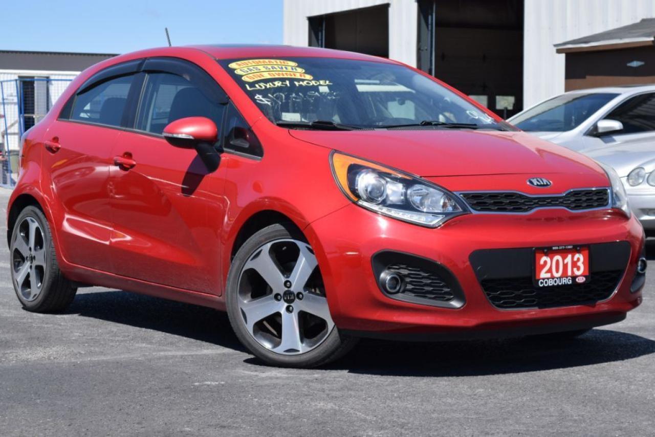 Used 2013 Kia Rio 5 SX w/UVO | WINTER TIRES | LEATHER INT | SUNROOF for sale in Orillia, ON