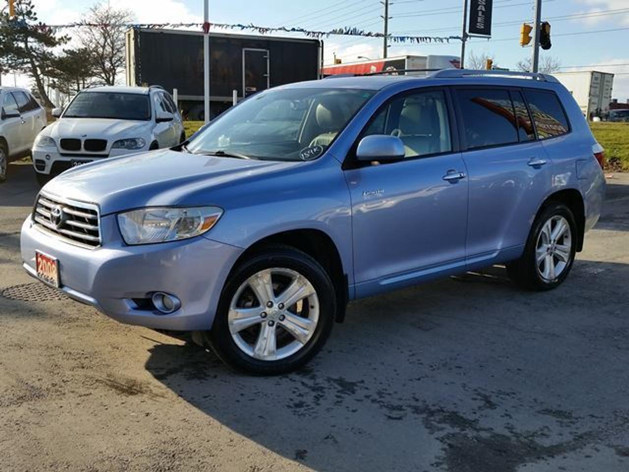 BLUE COLOR WITH GREY CLEAN LEATHER INTERIOR,7-SEATS, SUNROOF, HEATED SEATS, ALLOYS, B.R. AUTO SALES HAS BEEN SERVING GTA FOR OVER 32 YEARS.  1 MELANIE DRIVE, BRAMPTON, 
PH: 
.       CAR-PROOF AVAILABLE TO VIEW IN STORE 
 PRICE PLUS TAXES, LICENSING & FINANCING
We must state this as per regulations: certification and e-testing are available for $695 only. This vehicle is not certified not e-tested not drivable. If the safety and e-test is purchased then vehicle is drivable or you can take the vehicle to your mechanic for safety inspection.