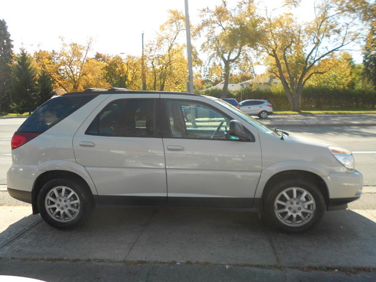 <p>EXECUTIVE MOTORS</p>
<p>&nbsp;</p>
<p>2007 BUICK RENDEZVOUS 7 PASSENGER JUST CAME IN , POWER WINDOWS AND LOCKS , LOADED CLEAN INSIDE OUT , CERTIFIED AND E-TESTED. 169K!</p>
<p>&nbsp;</p>
<p>* ASKING PRICE INCLUDES:&nbsp;</p>
<p>-EMISSION</p>
<p>-CERTIFICATION</p>
<p>-FREE OIL CHANGE</p>
<p>-FREE RUST PROOFING</p>
<p>-FREE AIR FILTER AND CABIN FILTER REPLACEMENT</p>
<p>&nbsp;</p>
<p>CALL US TODAY FOR MORE DETAILS WERE OPEN 7 DAYS A WEEK TO SERVE YOU BEST!</p>
<p>&nbsp;</p>
<p>MONDAY: 9AM - 7PM</p>
<p>TUESDAY: 9AM - 7PM</p>
<p>WEDNESDAY: 9AM - 7PM</p>
<p>THURSDAY: 9AM - 7PM</p>
<p>FRIDAY: 9AM - 7PM</p>
<p>SATURDAY: 9AM - 6PM</p>
<p>SUNDAY: 11AM &ndash; 6PM</p>
<p>&nbsp;</p>
<p>CALL: 416 953 5105</p>