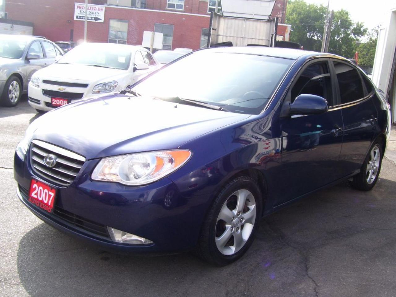 Used 2007 Hyundai Elantra GL/AUTO/AIR/SUNROOF/ALLOYS/SPOILER for sale in Kitchener, ON