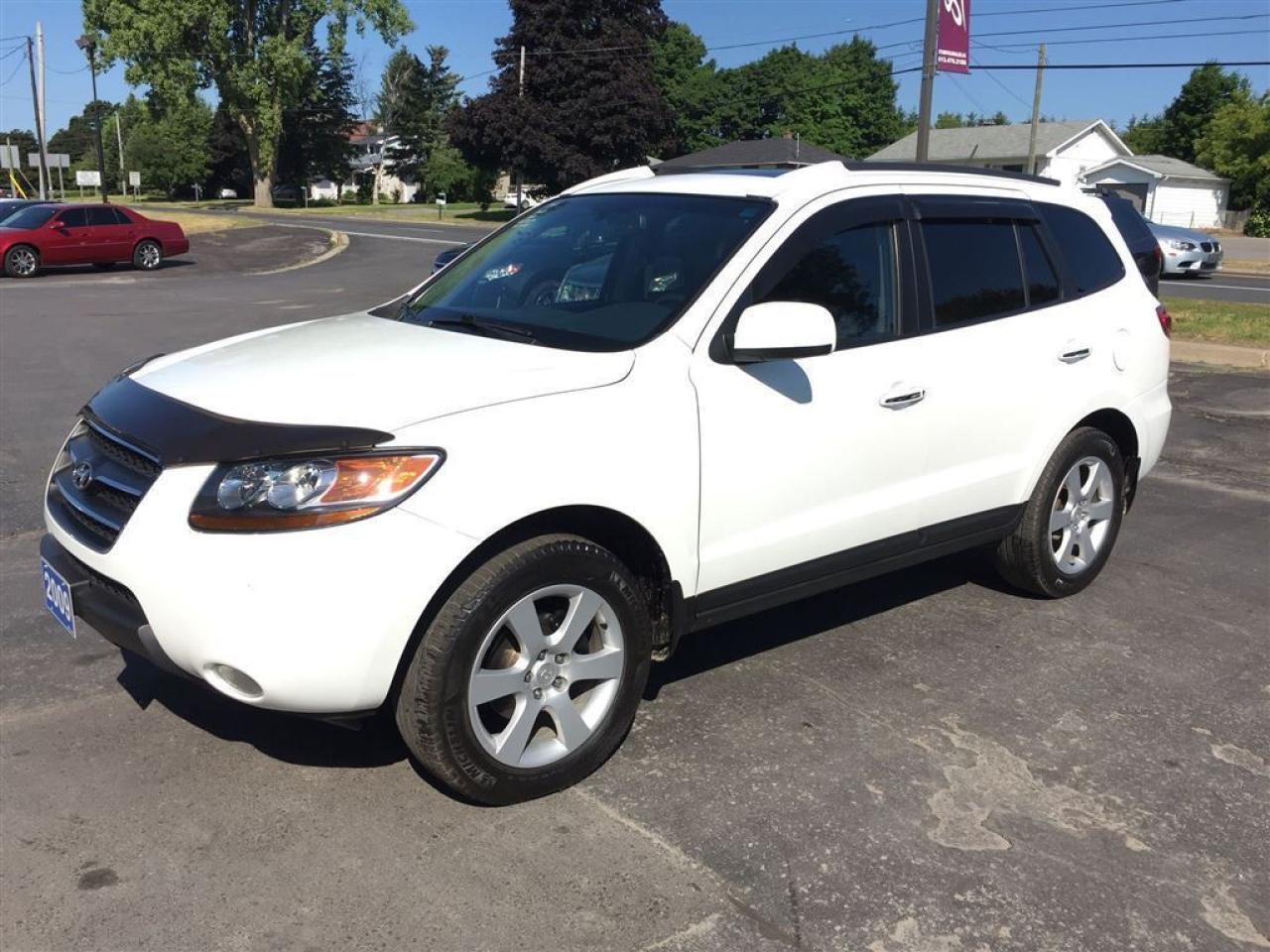 Used 2009 Hyundai Santa Fe LIMITED V-6 AWD LEATHER/SUNROOF CALL BELLEVILLE $1 for sale in Picton, ON