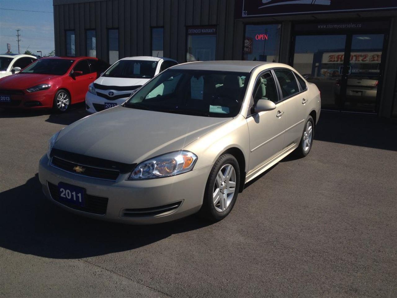 Used 2011 Chevrolet Impala LT 3.5L POWER SEAT/REMOTE START CALL NAPANEE $9 for sale in Picton, ON
