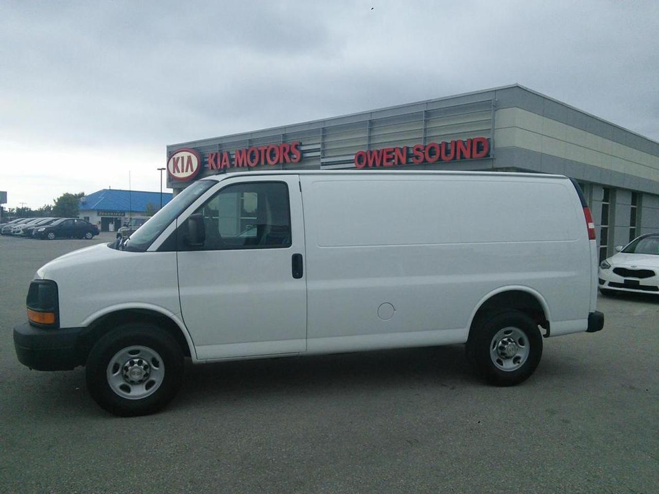 Kia Owen Sound is proud to offer for sale a used 2015 Chev Cargo Van with 25322 kms for $27895.00 plus HST & Lic. This vehicl;e is a former daily rental unit.<br type=_moz />