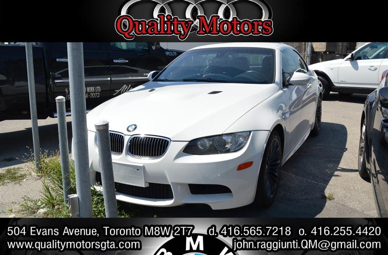 Lowest price advertised ,VEHICLES INCLUDE SAFETY, EMISSION CERTIFICATE,***$PRICE+ HST and Licensing Extra - Car proof Included.     FINANCING AVAILABLE NO HIDDEN FEES!!! WE DO ALL TYPES FINANCING GOOD OR BAD CREDIT....    Rates start as low as 4.9% Financing OAC, Call For Details...    We are THE stop for the best quality used vehicles   CALL TODAY FOR THE BEST DEALS IN TOWN**    PLEASE CALL TO SET APPOINTMENT FOR A TEST DRIVE TODAY!!!!    Monday - Thursday 10:30 am until 6:30 pm.  Friday appointment only!!  Saturday 10:30 - 6:00pm or by APPOINTMENT    BUY***SELL***TRADE*** Member of UCDA & OMVIC ***   QUALITY MOTORS SELL GREAT CARS!  USED BMW, AUDI, MERCEDES, VOLKSWAGEN, HONDA, TOYOTA, LEXUS, ACURA, GM, FORD AND CHRYSLER! COME TAKE A LOOK.    Come see us At 504 Evans Ave. in Toronto  Financing, Warranty, Available upon request.   Over 45 Years in business.  Shop at Quality for the Best Quality!!!!  PLEASE CALL TO SET APPOINTMENT FOR TEST DRIVE TODAY!!!!    qualitymotors
