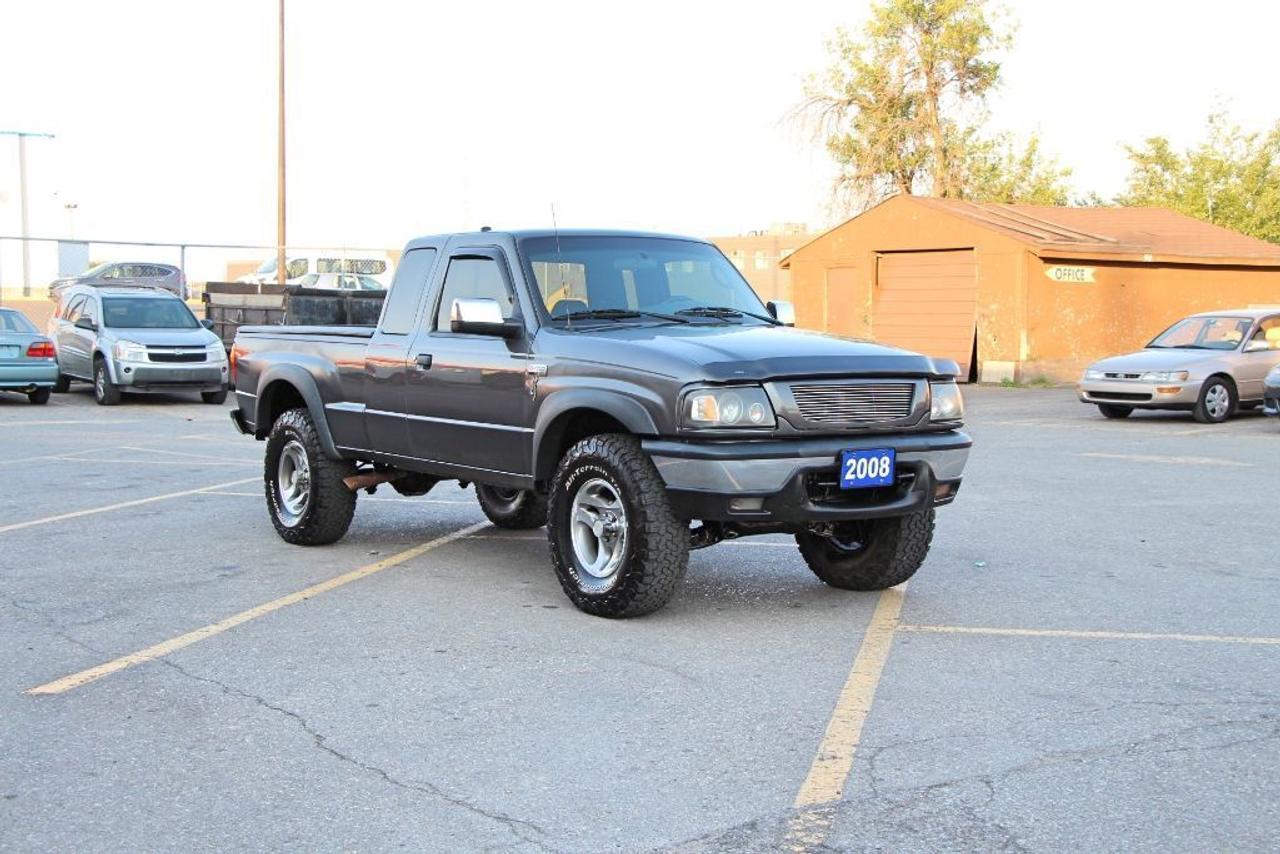 Khyber Motors LTD
FINANCING AVAILABLE WITH ANY CREDIT GOOD, BAD, EVEN BANKRUPTCY! 
Monday-Friday 9:00AM - 8:00PM
Sat & Sunday 10:00AM - 7:00PM

2008 Mazda B4000 4X4

IF AD IS UP VEHICLE IS AVAILABLE
TO SEE MORE PICTURES AND A VIDEO WALK AROUND OF THIS VEHICLE PLEASE CLICK LINK BELOW:

http://khybermotors.com/2008_mazda_b4000.html

All-In Price:$6,950
Specifications:
Price.....................$6,950
Year.....................2008
Make.....................Mazda
Model.....................B4000
Kilometres.....................223,786 KM
Transmission.....................Auto
Engine Size.....................4.0L
Cylinders.....................6-Cylinder
Fuel Type.....................Gas
Body Style.....................Pick-up
Passengers.....................4-Pass
Doors.....................4-Door
Ext. Colour.....................Gray
Int. Colour.....................Gray

Features:
Power Windows
Power locks
Power Mirrors
Power Steering
Adjustable Steering Wheel
Driver Air Bag
Passenger Air Bag
Air Conditioning
Split Folding Rear Seats
Center Arm Rest
Cup holders
CD player
AM\FM stereo
Fog Lights
Alloy wheels
Tinted Glass
Cruise control
4 X 4
Anti-Lock Brakes (ABS)
Child-Safety Lock

CarProof Report
To View The CarProof Report Please Click Link Below:

http://reports.carproof.com/main?id=27dfcgsh5Zc25NRcxaY2q3a919Wy1CDM


Description

Khyber Motors ltd
Buy-Sell-Trade
Member of OMVIC and UCDA
Buy with Confidence!
Buy with Full Disclosure!
Family Owned & Operated Business

All-In Price
$6,950
+Just Plus Tax and Licensing
No Hidden Charges or Extra Fees
Taxes and Licensing not included in the price

Certified, E-Tested, and a 2 Year Warranty
INCLUDED IN THE PRICE?

Warranty

2 Year Powertrain Warranty Covers:

1) Engine
2) Transmission
3) Head Gasket
4) Transaxle/Differential

2 Years, Unlimited kilometers, ($1,000 Per Claim)
WARRANTY IS INCLUDED IN THE PRICE?

Financing
FINANCING AVAILABLE WITH ANY CREDIT GOOD, BAD EVEN BANKRUPTCY! 
 Click the link below to fill out our secure online financing application and we will contact you shortly.
https://www.carpages.ca/dealer/brampton/khyber-motors-ltd/credit/

BUY WITH CONFIDENCE
BUY FROM AN ONTARIO REGESTERED DEALER
We are a Proud Member of OMVIC and UCDA

If you have any further questions please call (647)-927-5252 or email us at mohsamyou@hotmail.com

To see more of our vehicles please visit Khybermotors.com?or Click below:

Khyber Motors LTD
90 Kennedy road south Brampton L6W 3E7
Office-(416)-419-6727
Cell- (647)-927-5252

The list of options on the vehicles is automatically VIN decoded and as a result there may be discrepancies between what is listed and the vehicle. Please check with dealer for details.   While every reasonable effort is made to ensure the accuracy of all information on this site, we are not responsible for any errors or omissions. Please verify any information in question with a dealership sales representative.