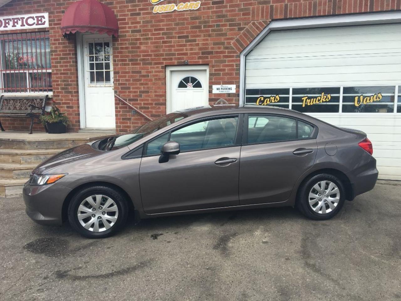 Used 2012 Honda Civic LX for sale in Kentville, NS