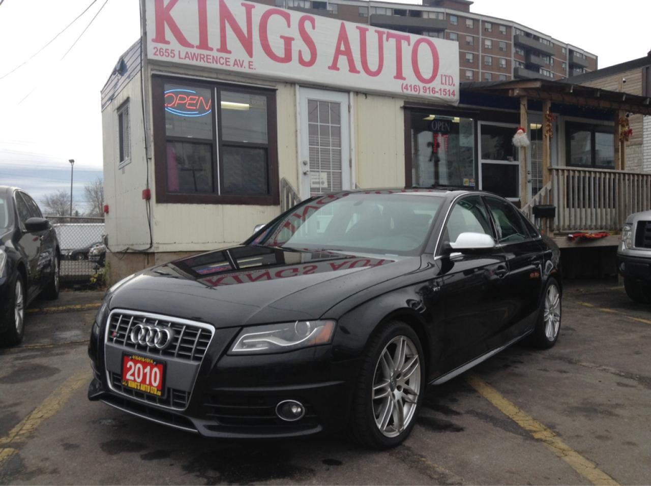 Used 2010 Audi S4 V6T Navi, Back-up cam, tech pkg AWD Audi Serviced! for sale in Edmonton, AB