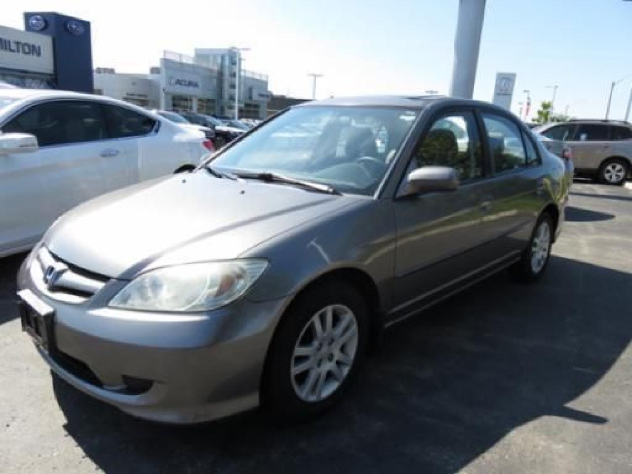 2005 Honda Civic LX-G - SUNROOF, AUTO, ALLOYS, A/C, POWER GROUP!