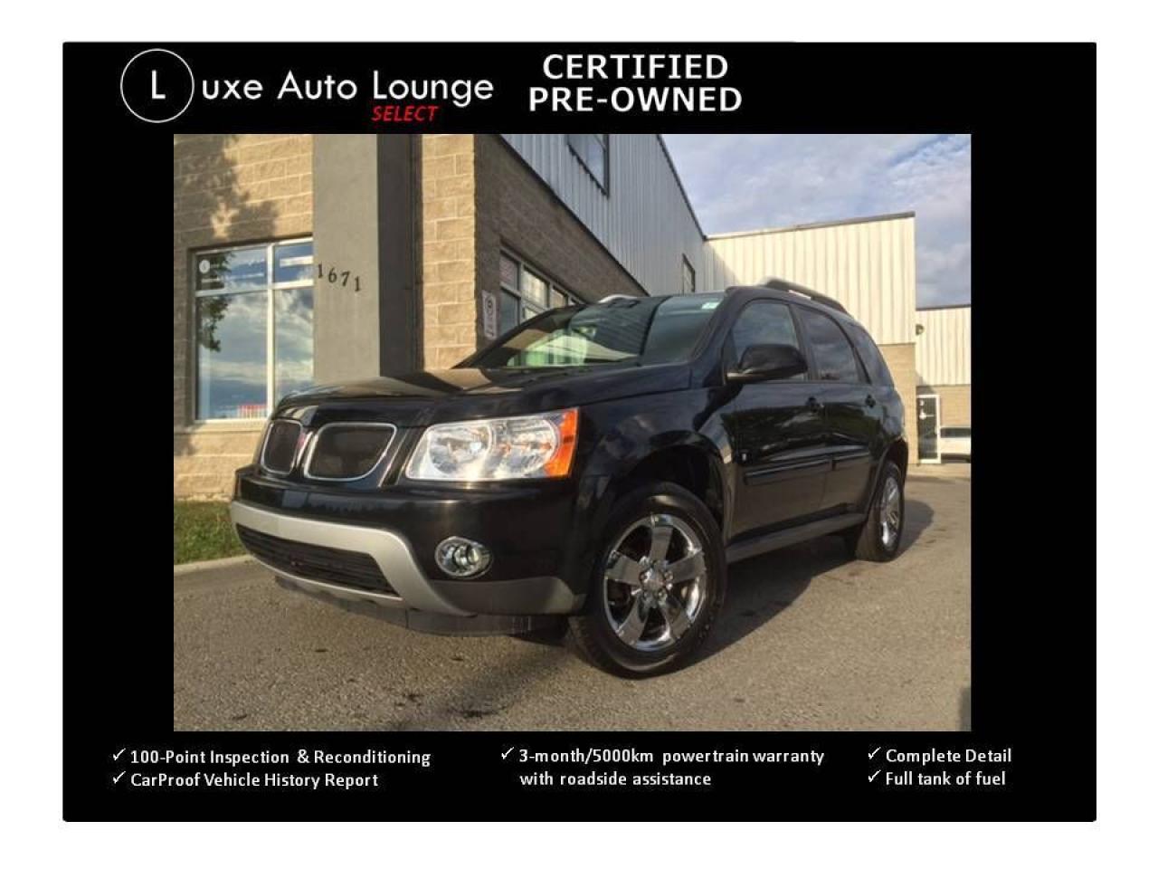 Used 2008 Pontiac Torrent PODIUM PKG, CHROME WHEELS, REMOTE START, CLEAN!!! for sale in Ottawa, ON