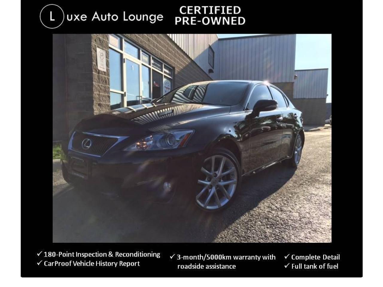 Used 2011 Lexus IS 250 AWD - LEATHER, SUNROOF, XM RADIO, LOADED! CLEAN!! for sale in Ottawa, ON