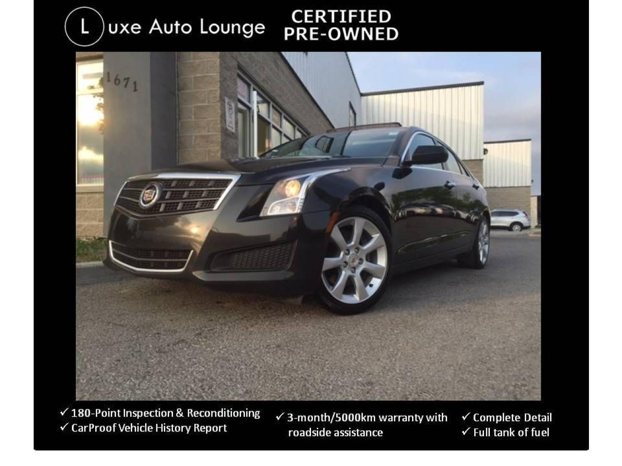 Used 2014 Cadillac ATS 2.0 TURBO, SUNROOF, XM RADIO, BLUETOOTH, LOADED!!! for sale in Ottawa, ON