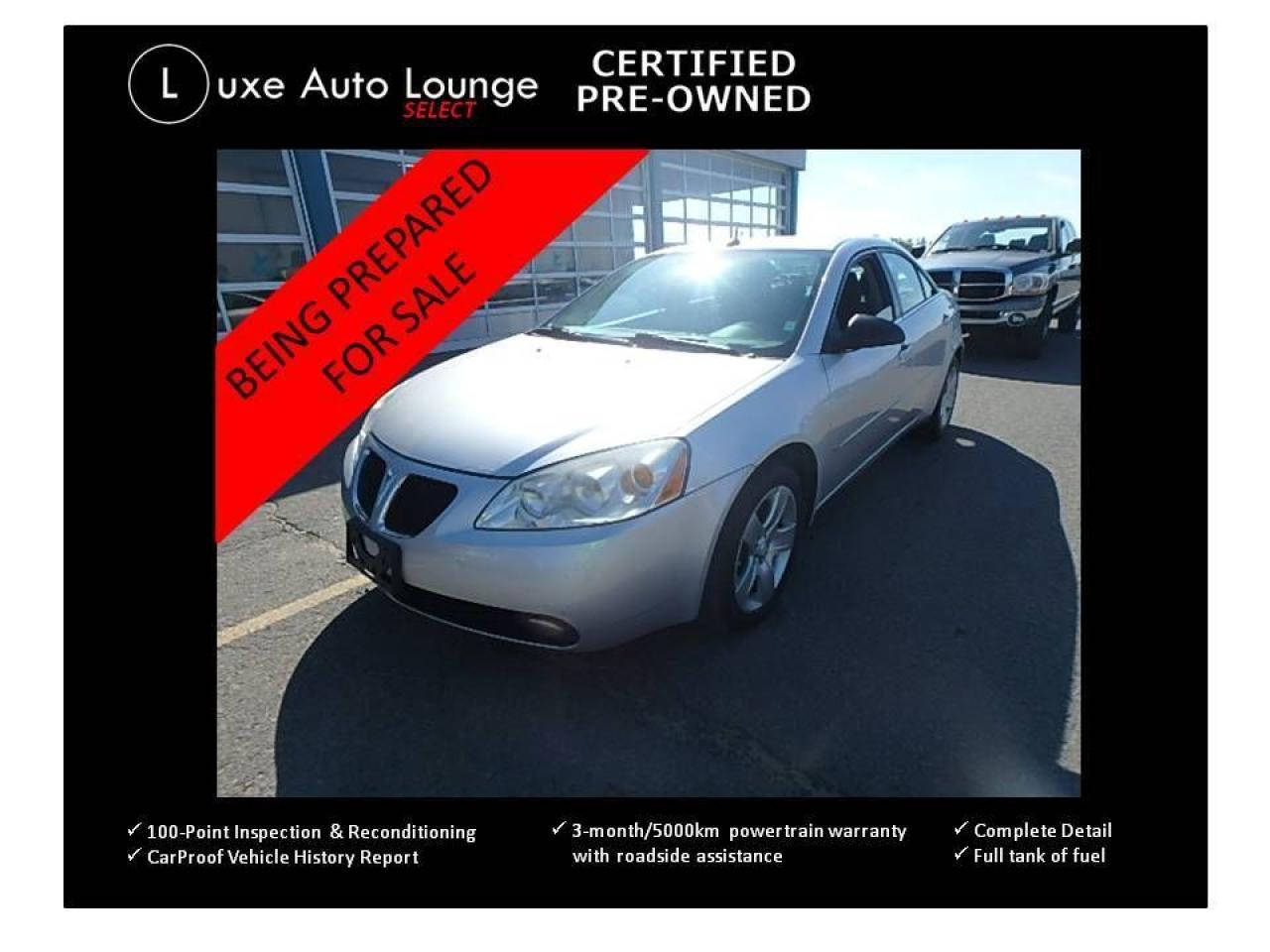 Used 2009 Pontiac G6 SE - CLEAN! 4-CYL, AUTO, POWER GROUP, CRUISE, A/C! for sale in Ottawa, ON
