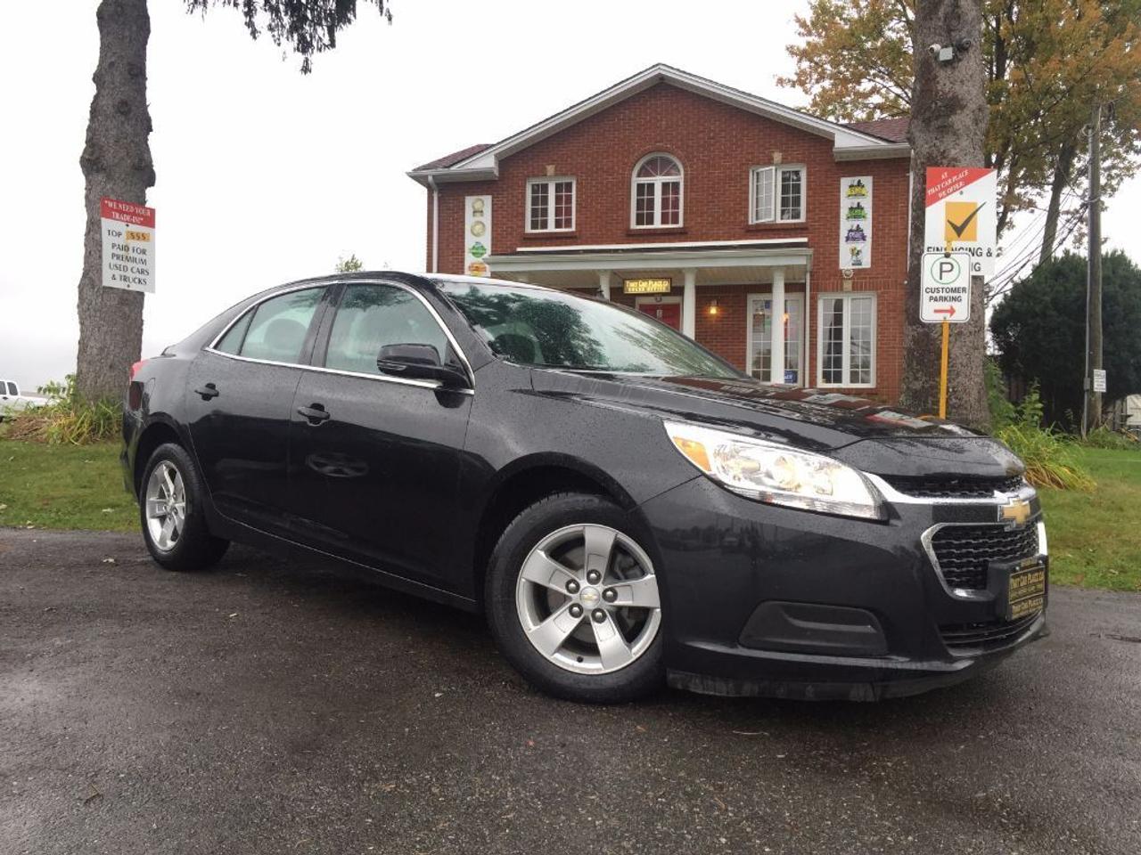 <p>Calling all UBER drivers!!! This 2015 Chevrolet Malibut LT has a CLEAN CARPROOF, is still under warranty and has BUILT IN WIFI. Your passengers will be thrilled when they can wirelessly connect their devices. Not to mention it comes with a USB/AUX/CD/Mp3 connectivity for your iPod/iPhone or Android music playing device. Why not let your customers pay down your $63/Weekly payment??? What are you waiting for? Call 1-519-686-7253 or Visit us at 443 Exeter Rd.</p>
<ul>
<li class=li1><span class=s2>Voted&nbsp;<strong><em>#1 Best Used Car Dealership</em></strong>&nbsp;through 2014 - 2016 in London, Ontario</span></li>
<li class=li1><span class=s2>Voted&nbsp;<strong><em>Top Choice Award</em></strong>&nbsp;in 2015 and 2016</span></li>
<li class=li1><span class=s2>Voted&nbsp;<strong><em>London&rsquo;s Readers&rsquo; Choice Award</em></strong>&nbsp;2014 and 2015&nbsp;</span></li>
<li class=li1><span class=s2><strong><em>A+</em></strong><strong><em>Better Business Bureau rating</em></strong></span></li>
<li class=li1><span class=s2>We have been in business for&nbsp;</span><span class=s4><strong>27yrs</strong></span><span class=s2><strong><em>&nbsp;</em></strong></span></li>
<li class=li1><span class=s2>Most liked used car dealer on social media in Canada</span></li>
<li class=li1><span class=s2>We use an exclusive 3rd party tool that accurately monitors vehicle prices to guarantee our customers get the best value.&nbsp;</span></li>
<li class=li1><span class=s2><strong><em>NO NEED FOR HAGGLING!&nbsp;</em></strong></span></li>
<li class=li1><span class=s2><strong><em>NO HIDDEN ADMIN. FEES!</em></strong></span></li>
<li class=li1><span class=s2><strong><em>Just honesty and integrity at no additional charge</em></strong></span></li>
<li class=li1><span class=s2>All vehicles:</span></li>
<ul>
<li class=li1><span class=s2>Go through Safety inspection with 30 days 100% safety related items warranty completed by us</span></li>
<li class=li1><span class=s2>With below 50% brakes will be replaced&nbsp;</span></li>
<li class=li1><span class=s2>Receive a semi-synthetic oil-lube-filter</span></li>
<li class=li1><span class=s2>Undergo Emissions test and an extensive inspection</span></li>
<li class=li1><span class=s2>Include a FREE CarProof Report</span></li>
<li class=li2><span class=s2>Purchased include FREE cleanup and detailing</span></li>
</ul>
<li class=li2><span class=s2>Our&nbsp;<em>Finance Specialists</em>&nbsp;will do their best to:</span></li>
<ul>
<li class=li2><span class=s2>Provide&nbsp;<strong><em>SAME-DAY APPROVALS</em></strong></span></li>
<li class=li2><span class=s2>Ensure achieving the&nbsp;<strong><em>LOWEST INTEREST RATE &</em></strong>&nbsp;<strong><em>BEST TERMS&nbsp;</em></strong>possible</span></li>
<li class=li2><span class=s2>Provide&nbsp;<strong><em>FULLY OPEN-END LOANS *pay them off any time with no penalty*</em></strong></span></li>
</ul>
<li class=li3><span class=s2>Whether its good, bad or no credit, bankruptcy, proposal, divorce or repossessions. $0 down Apply securely with confidence at&nbsp;<a href=http://bit.ly/2cg4WeM><span class=s5>http://bit.ly/2cg4WeM</span></a></span><span class=s6>&nbsp;</span></li>
<li class=li3><span class=s2>We make the buying process SIMPLE and STRESS-FREE, our reviews speak for themselves:</span></li>
<ul>
<li class=li4><span class=s8><strong><em>Google</em></strong><em>:</em></span><span class=s9><a href=http://bit.ly/2cK4fi3><span class=s10>http://bit.ly/2cK4fi3</span></a></span></li>
<li class=li5><span class=s8><strong><em>DealerRater:</em></strong></span><span class=s12><a href=http://bit.ly/2cIdFI1><span class=s5>http://bit.ly/2cIdFI1</span></a></span></li>
<li class=li5><span class=s8><strong><em>N49.com:</em></strong></span><span class=s12><a href=http://bit.ly/2bYZlOh><span class=s5>http://bit.ly/2bYZlOh</span></a></span></li>
<li class=li5><span class=s8><strong><em>BBB:</em></strong></span><span class=s9>&nbsp;<a href=http://go.bbb.org/2cK5Cxd><span class=s5>http://go.bbb.org/2cK5Cxd</span></a></span></li>
</ul>
</ul>
<p>&nbsp;**Payments are based off qualifying monthly term $0 down & 4.9% interest. Qualifying term and rate of borrowing varies by lender. Example: The cost of borrowing on a vehicle with a purchase price of $10000 at 4.9% over 60 month term is $1499.78. Rates are subject to change without notice.&nbsp;</p>
