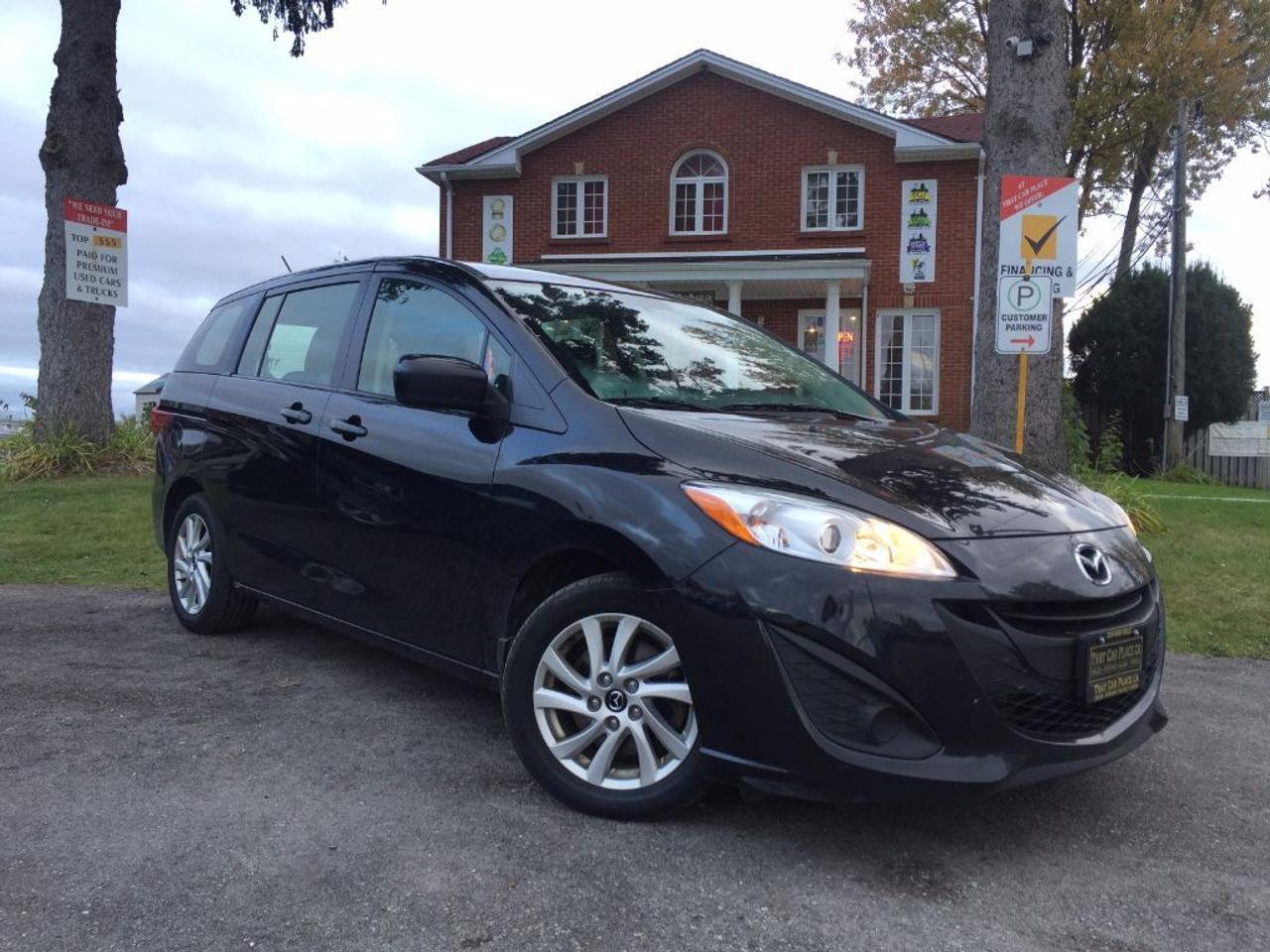 <p>This 2015 Mazda5 is a 7 Seater and loaded with nice features such as BLUETOOTH, AUX/CD/Mp3 connectivity for your IPOD/IPHONE or ANDROID music playing device, Cruise Control, Steering Wheel Audio Controls and many more features. Call 1-519-686-7253 or Visit 443 Exeter Rd.</p>
<ul>
<li class=li1><span class=s2>Voted&nbsp;<strong><em>#1 Best Used Car Dealership</em></strong>&nbsp;through 2014 - 2016 in London, Ontario</span></li>
<li class=li1><span class=s2>Voted&nbsp;<strong><em>Top Choice Award</em></strong>&nbsp;in 2015 and 2016</span></li>
<li class=li1><span class=s2>Voted&nbsp;<strong><em>London&rsquo;s Readers&rsquo; Choice Award</em></strong>&nbsp;2014 and 2015&nbsp;</span></li>
<li class=li1><span class=s2><strong><em>A+</em></strong><strong><em>Better Business Bureau rating</em></strong></span></li>
<li class=li1><span class=s2>We have been in business for&nbsp;</span><span class=s4><strong>27yrs</strong></span><span class=s2><strong><em>&nbsp;</em></strong></span></li>
<li class=li1><span class=s2>Most liked used car dealer on social media in Canada</span></li>
<li class=li1><span class=s2>We use an exclusive 3rd party tool that accurately monitors vehicle prices to guarantee our customers get the best value.&nbsp;</span></li>
<li class=li1><span class=s2><strong><em>NO NEED FOR HAGGLING!&nbsp;</em></strong></span></li>
<li class=li1><span class=s2><strong><em>NO HIDDEN ADMIN. FEES!</em></strong></span></li>
<li class=li1><span class=s2><strong><em>Just honesty and integrity at no additional charge</em></strong></span></li>
<li class=li1><span class=s2>All vehicles:</span></li>
<ul>
<li class=li1><span class=s2>Go through Safety inspection with 30 days 100% safety related items warranty completed by us</span></li>
<li class=li1><span class=s2>With below 50% brakes will be replaced&nbsp;</span></li>
<li class=li1><span class=s2>Receive a semi-synthetic oil-lube-filter</span></li>
<li class=li1><span class=s2>Undergo Emissions test and an extensive inspection</span></li>
<li class=li1><span class=s2>Include a FREE CarProof Report</span></li>
<li class=li2><span class=s2>Purchased include FREE cleanup and detailing</span></li>
</ul>
<li class=li2><span class=s2>Our&nbsp;<em>Finance Specialists</em>&nbsp;will do their best to:</span></li>
<ul>
<li class=li2><span class=s2>Provide&nbsp;<strong><em>SAME-DAY APPROVALS</em></strong></span></li>
<li class=li2><span class=s2>Ensure achieving the&nbsp;<strong><em>LOWEST INTEREST RATE &</em></strong>&nbsp;<strong><em>BEST TERMS&nbsp;</em></strong>possible</span></li>
<li class=li2><span class=s2>Provide&nbsp;<strong><em>FULLY OPEN-END LOANS *pay them off any time with no penalty*</em></strong></span></li>
</ul>
<li class=li3><span class=s2>Whether its good, bad or no credit, bankruptcy, proposal, divorce or repossessions. $0 down Apply securely with confidence at&nbsp;<a href=http://bit.ly/2cg4WeM><span class=s5>http://bit.ly/2cg4WeM</span></a></span><span class=s6>&nbsp;</span></li>
<li class=li3><span class=s2>We make the buying process SIMPLE and STRESS-FREE, our reviews speak for themselves:</span></li>
<ul>
<li class=li4><span class=s8><strong><em>Google</em></strong><em>:</em></span><span class=s9><a href=http://bit.ly/2cK4fi3><span class=s10>http://bit.ly/2cK4fi3</span></a></span></li>
<li class=li5><span class=s8><strong><em>DealerRater:</em></strong></span><span class=s12><a href=http://bit.ly/2cIdFI1><span class=s5>http://bit.ly/2cIdFI1</span></a></span></li>
<li class=li5><span class=s8><strong><em>N49.com:</em></strong></span><span class=s12><a href=http://bit.ly/2bYZlOh><span class=s5>http://bit.ly/2bYZlOh</span></a></span></li>
<li class=li5><span class=s8><strong><em>BBB:</em></strong></span><span class=s9>&nbsp;<a href=http://go.bbb.org/2cK5Cxd><span class=s5>http://go.bbb.org/2cK5Cxd</span></a></span></li>
</ul>
</ul>
<p>&nbsp;</p>
<p class=p6><span class=s2>**Payments are based off qualifying monthly term $0 down & 4.9% interest. Qualifying term and rate of borrowing varies by lender. Example: The cost of borrowing on a vehicle with a purchase price of $10000 at 4.9% over 60 month term is $1499.78. Rates are subject to change without notice.&nbsp;</span></p>