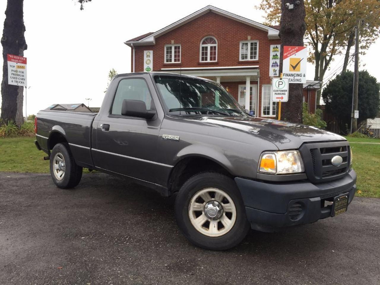 <p>This 2009 Ford Ranger XL has a CLEAN CAPROOF, a BoxLiner, Tow Hitch and is extremely clean both inside and out. Very Well Maintained and Low Kms (170K) this truck can be yours for ONLY $45/Wk. Call 1-519-686-7253 or Visit 443 Exeter Rd.</p>
<ul>
<li class=li1><span class=s2>Voted&nbsp;<strong><em>#1 Best Used Car Dealership</em></strong>&nbsp;through 2014 - 2016 in London, Ontario</span></li>
<li class=li1><span class=s2>Voted&nbsp;<strong><em>Top Choice Award</em></strong>&nbsp;in 2015 and 2016</span></li>
<li class=li1><span class=s2>Voted&nbsp;<strong><em>London&rsquo;s Readers&rsquo; Choice Award</em></strong>&nbsp;2014 and 2015&nbsp;</span></li>
<li class=li1><span class=s2><strong><em>A+</em></strong><strong><em>Better Business Bureau rating</em></strong></span></li>
<li class=li1><span class=s2>We have been in business for&nbsp;</span><span class=s4><strong>27yrs</strong></span><span class=s2><strong><em>&nbsp;</em></strong></span></li>
<li class=li1><span class=s2>Most liked used car dealer on social media in Canada</span></li>
<li class=li1><span class=s2>We use an exclusive 3rd party tool that accurately monitors vehicle prices to guarantee our customers get the best value.&nbsp;</span></li>
<li class=li1><span class=s2><strong><em>NO NEED FOR HAGGLING!&nbsp;</em></strong></span></li>
<li class=li1><span class=s2><strong><em>NO HIDDEN ADMIN. FEES!</em></strong></span></li>
<li class=li1><span class=s2><strong><em>Just honesty and integrity at no additional charge</em></strong></span></li>
<li class=li1><span class=s2>All vehicles:</span></li>
<ul>
<li class=li1><span class=s2>Go through Safety inspection with 30 days 100% safety related items warranty completed by us</span></li>
<li class=li1><span class=s2>With below 50% brakes will be replaced&nbsp;</span></li>
<li class=li1><span class=s2>Receive a semi-synthetic oil-lube-filter</span></li>
<li class=li1><span class=s2>Undergo Emissions test and an extensive inspection</span></li>
<li class=li1><span class=s2>Include a FREE CarProof Report</span></li>
<li class=li2><span class=s2>Purchased include FREE cleanup and detailing</span></li>
</ul>
<li class=li2><span class=s2>Our&nbsp;<em>Finance Specialists</em>&nbsp;will do their best to:</span></li>
<ul>
<li class=li2><span class=s2>Provide&nbsp;<strong><em>SAME-DAY APPROVALS</em></strong></span></li>
<li class=li2><span class=s2>Ensure achieving the&nbsp;<strong><em>LOWEST INTEREST RATE &</em></strong>&nbsp;<strong><em>BEST TERMS&nbsp;</em></strong>possible</span></li>
<li class=li2><span class=s2>Provide&nbsp;<strong><em>FULLY OPEN-END LOANS *pay them off any time with no penalty*</em></strong></span></li>
</ul>
<li class=li3><span class=s2>Whether its good, bad or no credit, bankruptcy, proposal, divorce or repossessions. $0 down Apply securely with confidence at&nbsp;<a href=http://bit.ly/2cg4WeM><span class=s5>http://bit.ly/2cg4WeM</span></a></span><span class=s6>&nbsp;</span></li>
<li class=li3><span class=s2>We make the buying process SIMPLE and STRESS-FREE, our reviews speak for themselves:</span></li>
<ul>
<li class=li4><span class=s8><strong><em>Google</em></strong><em>:</em></span><span class=s9><a href=http://bit.ly/2cK4fi3><span class=s10>http://bit.ly/2cK4fi3</span></a></span></li>
<li class=li5><span class=s8><strong><em>DealerRater:</em></strong></span><span class=s12><a href=http://bit.ly/2cIdFI1><span class=s5>http://bit.ly/2cIdFI1</span></a></span></li>
<li class=li5><span class=s8><strong><em>N49.com:</em></strong></span><span class=s12><a href=http://bit.ly/2bYZlOh><span class=s5>http://bit.ly/2bYZlOh</span></a></span></li>
<li class=li5><span class=s8><strong><em>BBB:</em></strong></span><span class=s9>&nbsp;<a href=http://go.bbb.org/2cK5Cxd><span class=s5>http://go.bbb.org/2cK5Cxd</span></a></span></li>
</ul>
</ul>
<p>&nbsp;**Payments are based off qualifying monthly term $0 down & 4.9% interest. Qualifying term and rate of borrowing varies by lender. Example: The cost of borrowing on a vehicle with a purchase price of $10000 at 4.9% over 60 month term is $1499.78. Rates are subject to change without notice.&nbsp;</p>