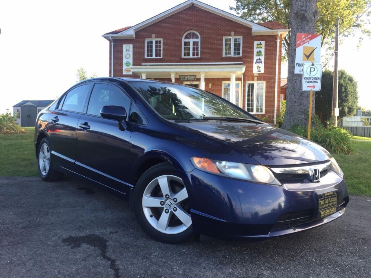 Used 2007 Honda Civic EX-$71/Wk-Roof-Low Km's-Pwr Wdws/Drs/Lcks/Mrrs for sale in London, ON