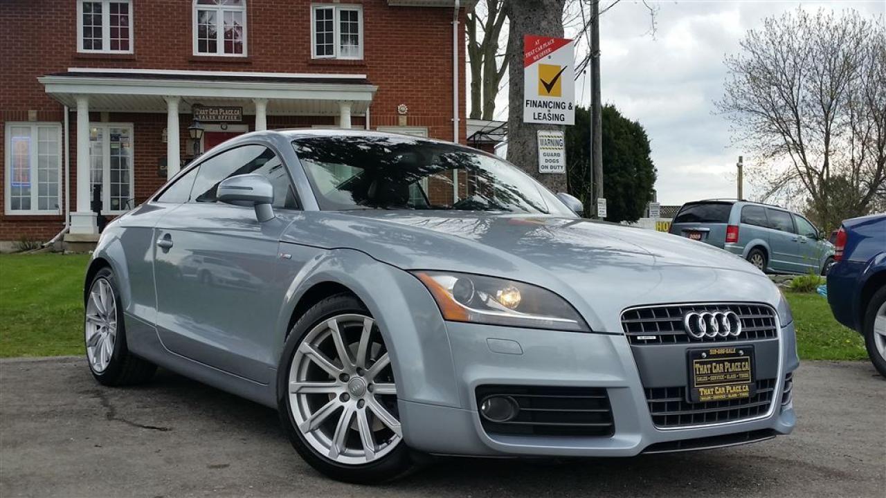 Used 2010 Audi TT TT-$152W- Premium-Alloys- Leather- Spoiler- Blueto for sale in London, ON