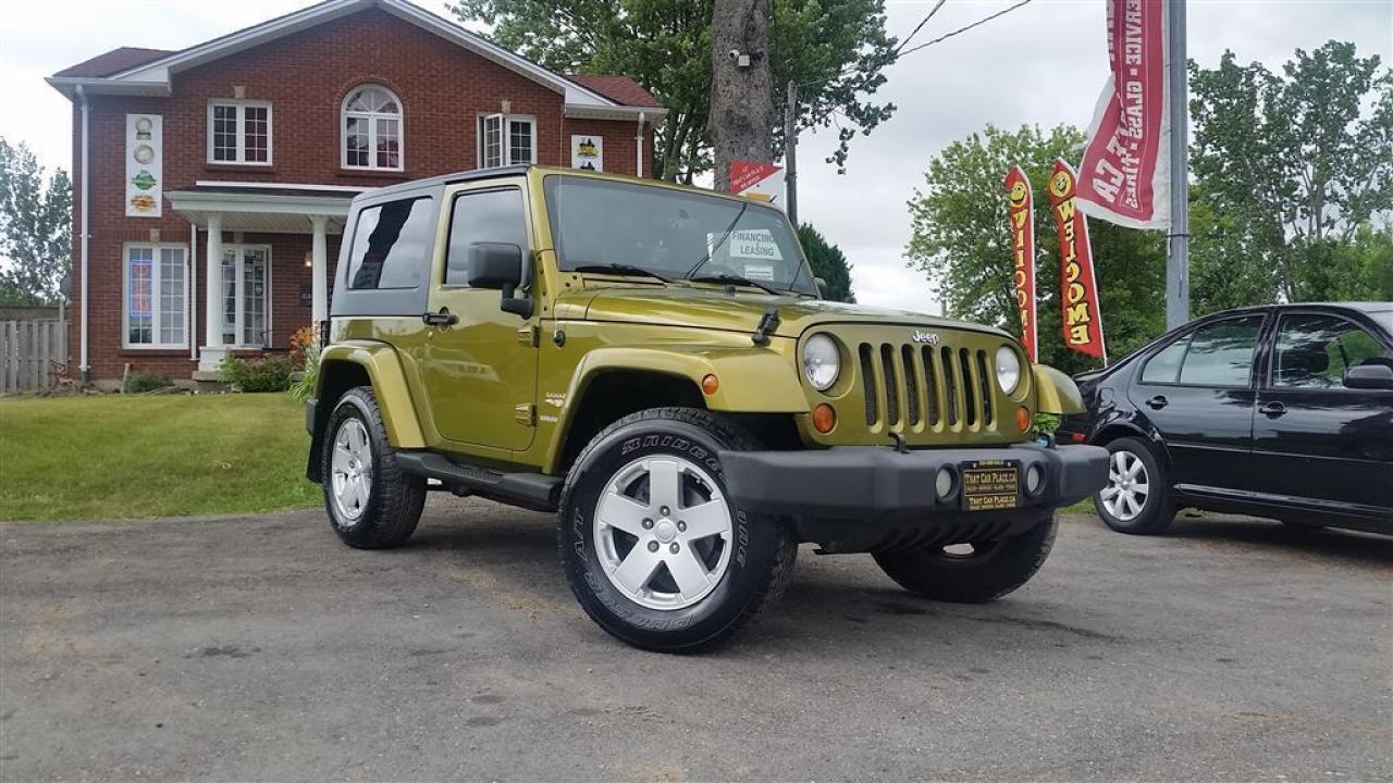 Used 2007 Jeep Wrangler Sahara-$94/Wk-AUX/CD-Almn Whls-Cruise-FunRide for sale in London, ON
