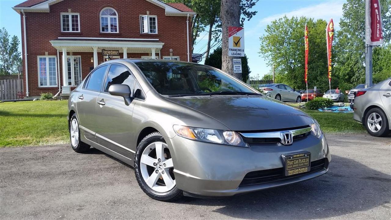 Used 2008 Honda Civic Ex-l-$56W- Leather- Sunroof- Cd with Aux input for sale in London, ON