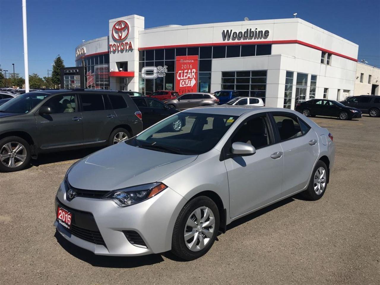 Used 2015 Toyota Corolla LE for sale in Etobicoke, ON