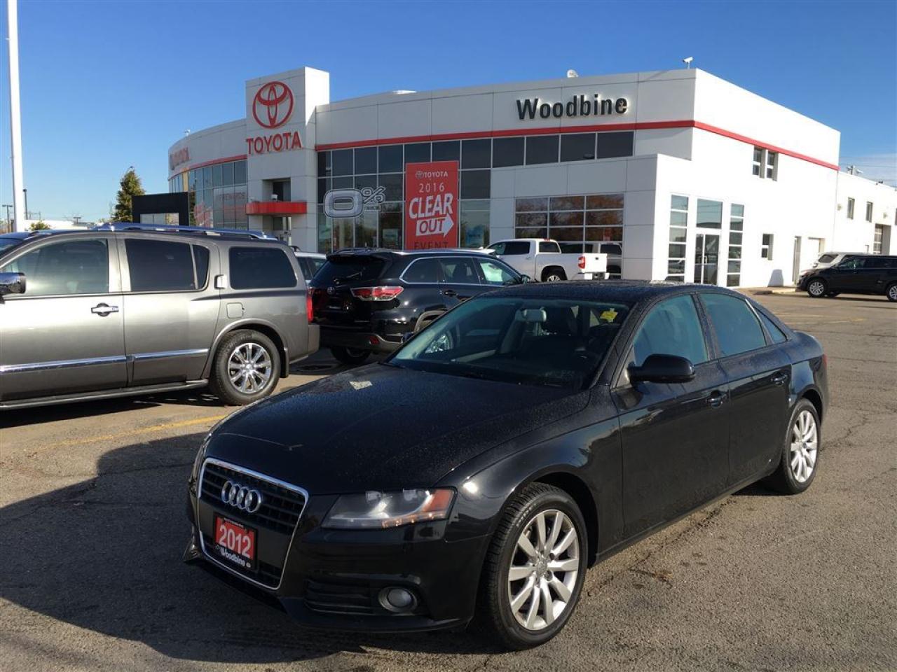 Used 2012 Audi A4 2.0T (Multitronic) for sale in Etobicoke, ON