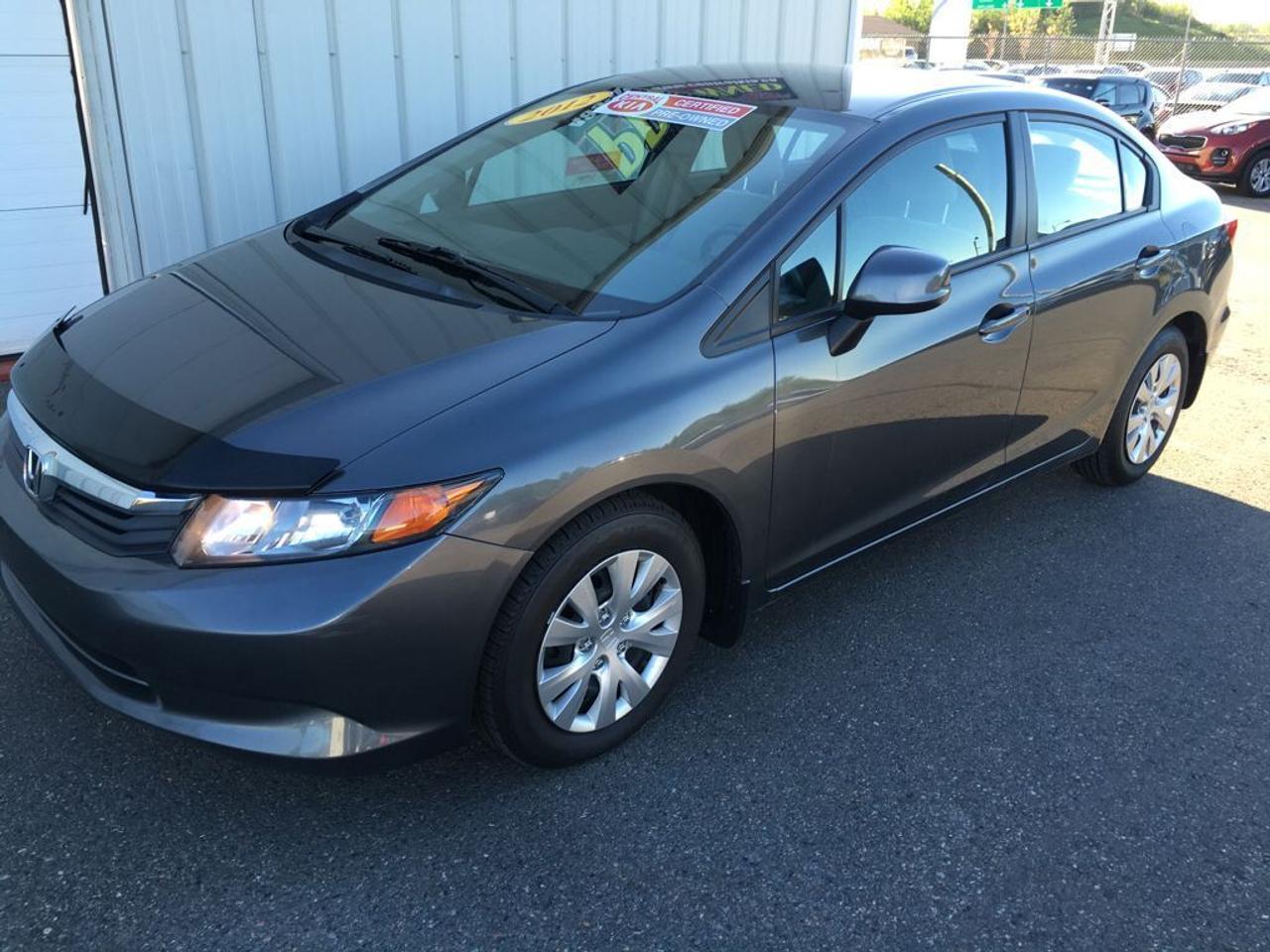 Used 2012 Honda Civic Sdn LX for sale in Grand Falls-Windsor, NL