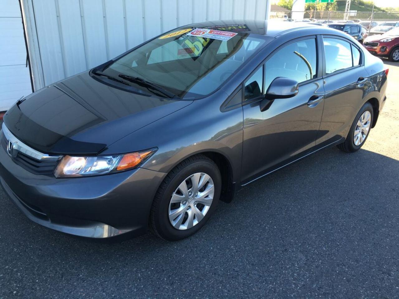 Used 2012 Honda Civic Sdn LX for sale in Grand Falls-Windsor, NL