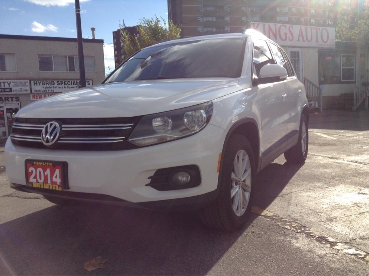 Used 2014 Volkswagen Tiguan HIGHLINE, AWD, NAVI, LEATHER,Backup cam, Pano-Roof for sale in Oshawa, ON