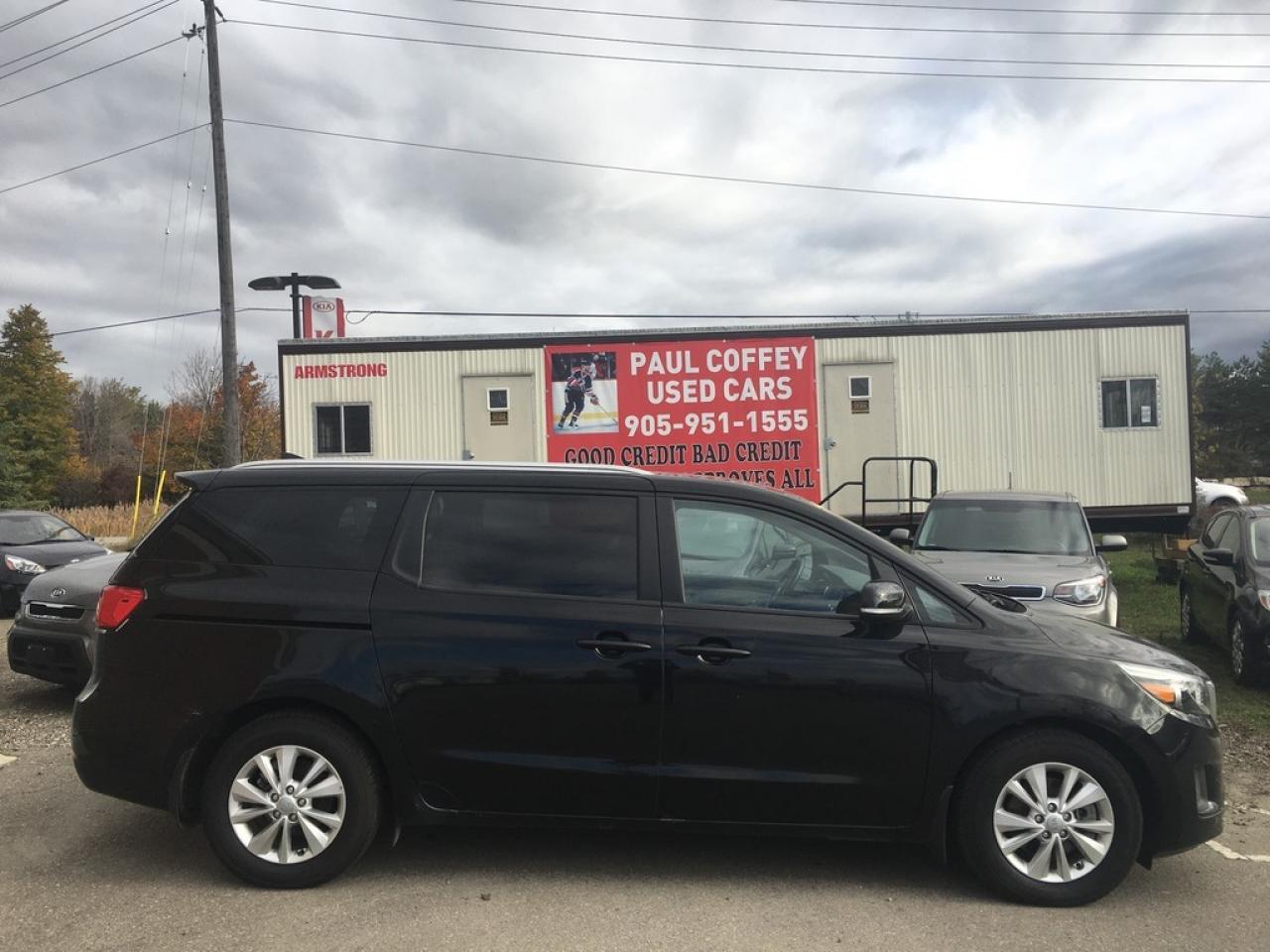 Used 2016 Kia Sedona LX | Only 58K Km's | 8 Passenger | Alloys | for sale in Bolton, ON