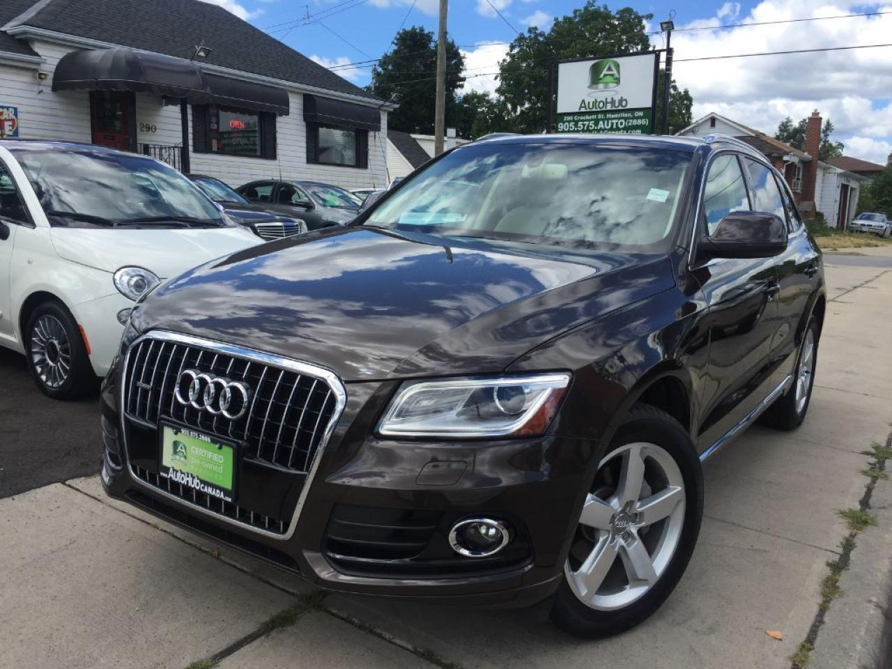 Used 2013 Audi Q5 2.0 TFSI QUATTRO-NAVIGATION-ROOF-BACKUP CAMERA for sale in Hamilton, ON