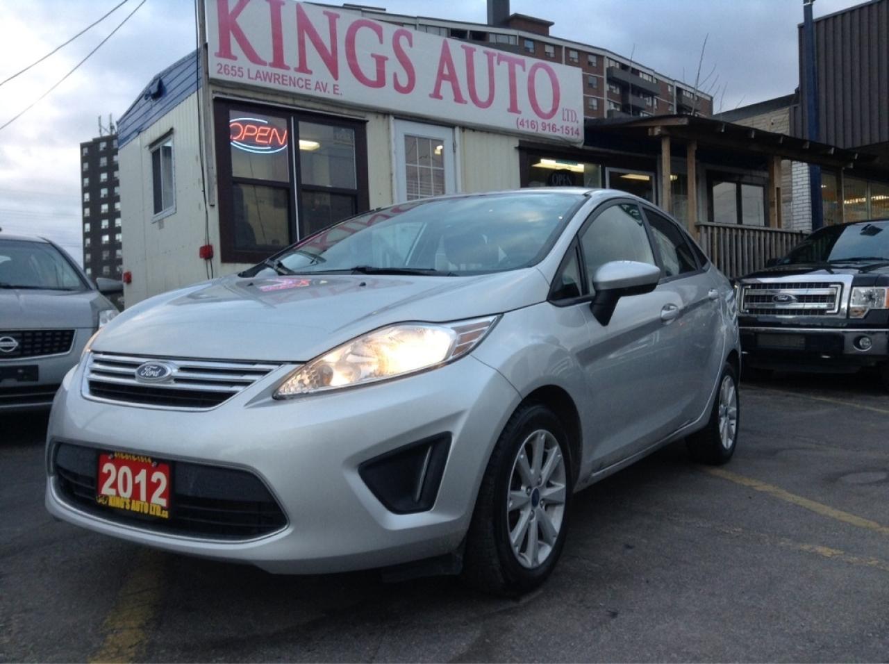 Used 2012 Ford Fiesta SE, TRACTION CONTROL, KEYLESS ENTRY, ABS BRAKES. for sale in North York, ON