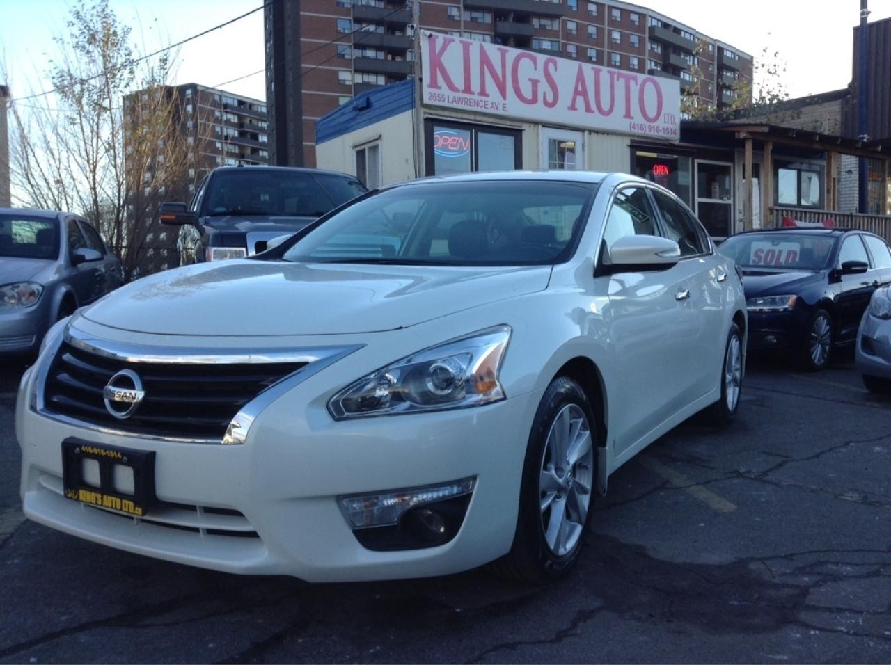 Used 2014 Nissan Altima 4cyl, 2.5 SL, NAVI, LEATHER, BACK-UP CAM, CVT for sale in North York, ON