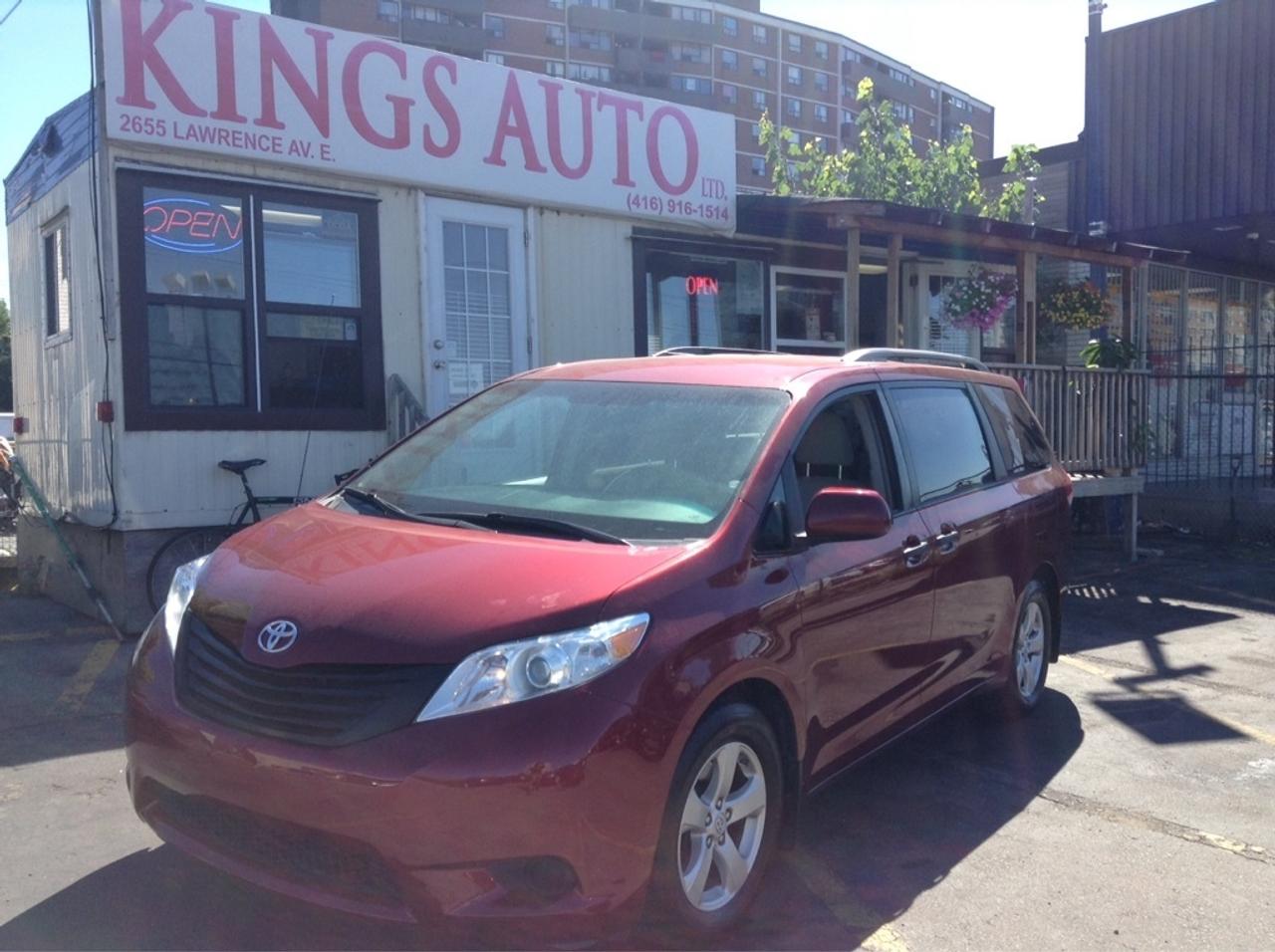 <p>7 passengers, rear stow and go, semi auto Tiptronic transmission mint condition. We Finance Everyone!! Good Credit, Bad Credit, No Credit...Everyones Approved!! 98.9% Guarenteed Approval from 0.9% O.A.C!! ALL PRICES ARE PLUS TAXES Check out our inventory at www.kingsautoltd.ca CarProof Verified UCDA Member No Hidden Costs.</p>