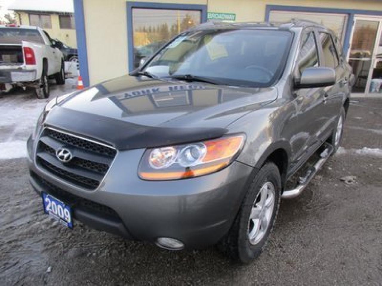 Used 2009 Hyundai Santa Fe LOADED GLS EDITION 5 PASSENGER 3.3L - V6 ENGINE.. AWD.. LEATHER.. HEATED SEATS.. POWER SUNROOF.. CD/AUX/USB INPUT.. for sale in Keswick, ON