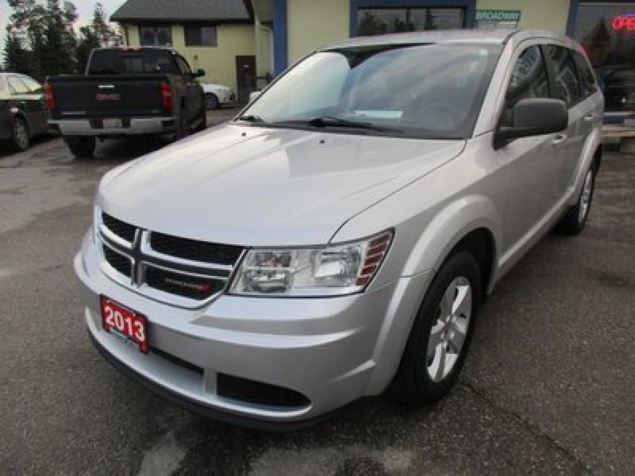 Used 2013 Dodge Journey 'GREAT KM'S' FUEL EFFICIENT SE MODEL 5 PASSENGER 2.4L - DOHC ENGINE.. CD/AUX INPUT.. KEYLESS ENTRY.. KEYLESS START.. for sale in Keswick, ON