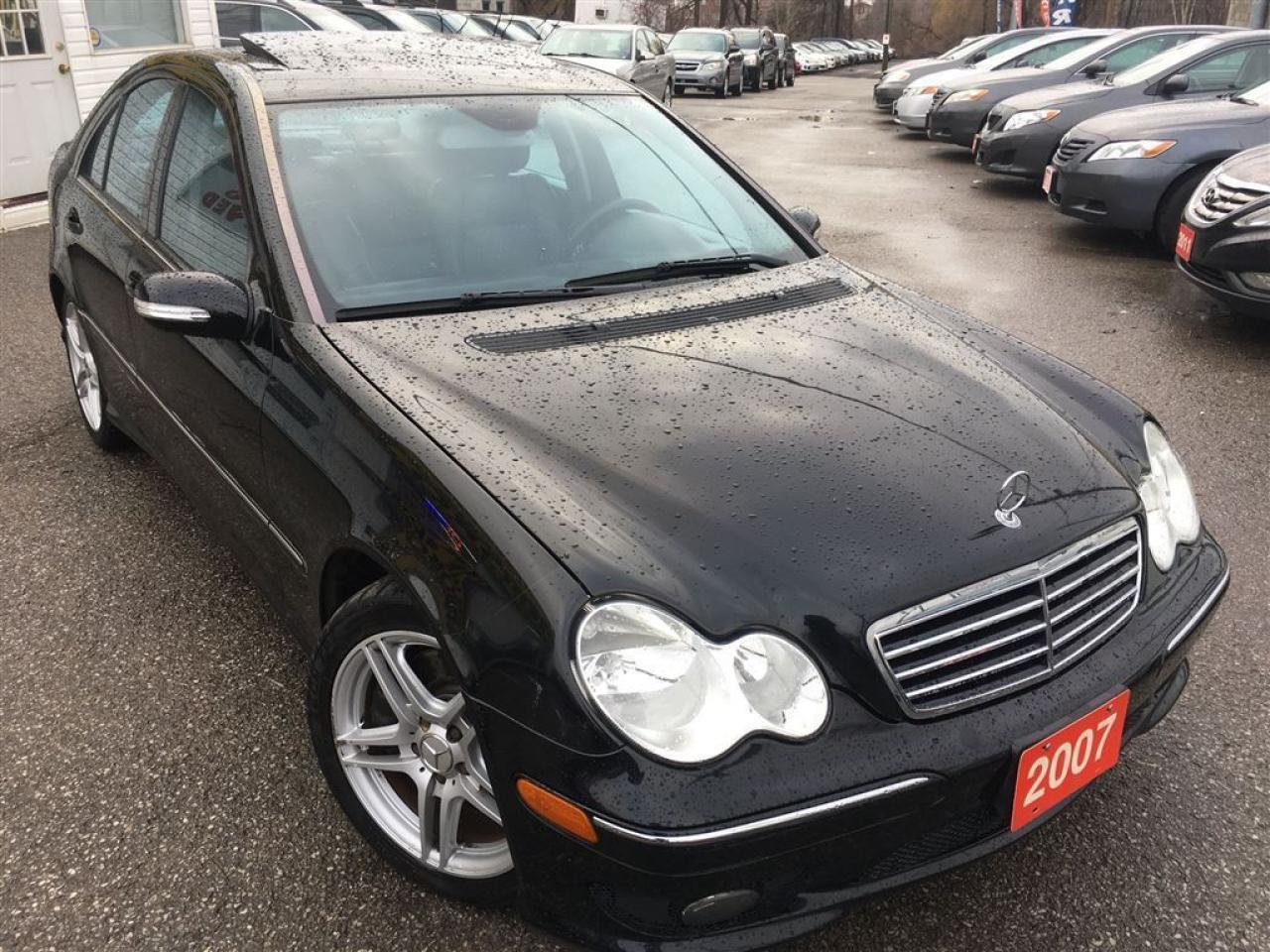 Used 2007 Mercedes-Benz C-Class 2.5L/LEATHER/ROOF/LOADED/ALLOYS for sale in Pickering, ON