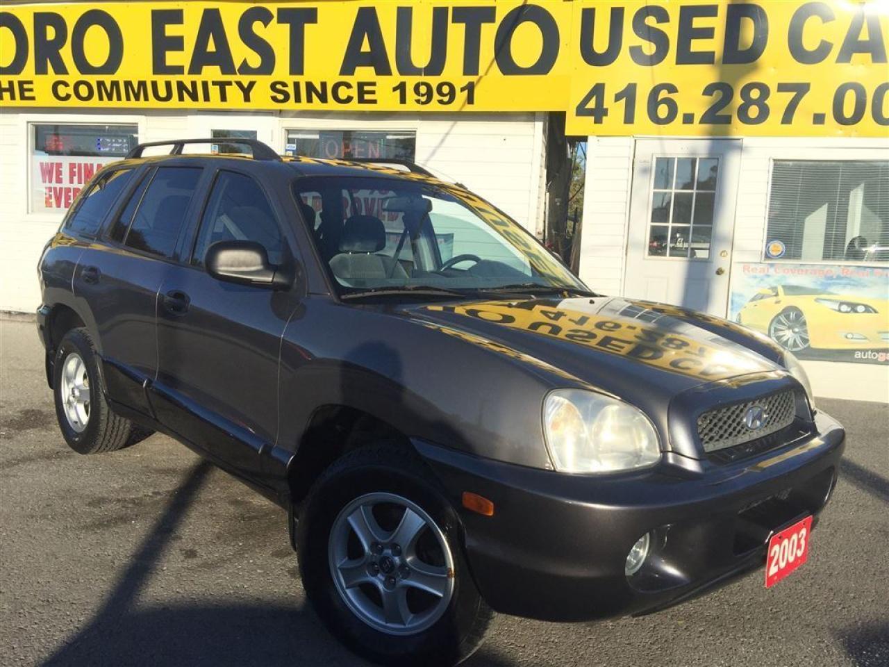 Used 2003 Hyundai Santa Fe GL/SUV/LOADED/ALLOYS for sale in Pickering, ON