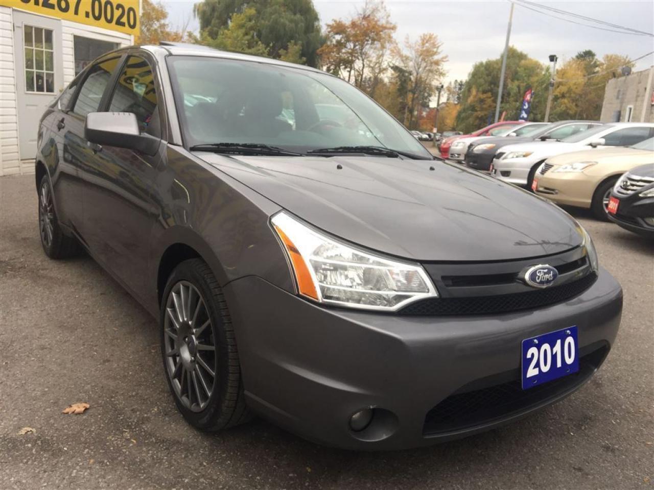 Used 2010 Ford Focus SES/LEATHER/ROOF/LOADED/ALLOYS for sale in Pickering, ON