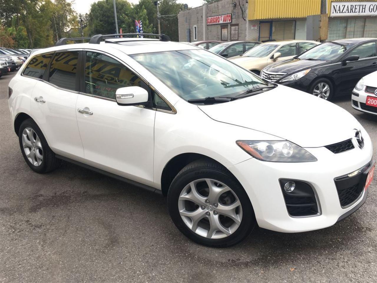 Used 2010 Mazda CX-7 GT/AWD/BACKUPCAMERA/LEATHER/ROOF/ALLOYS for sale in Pickering, ON