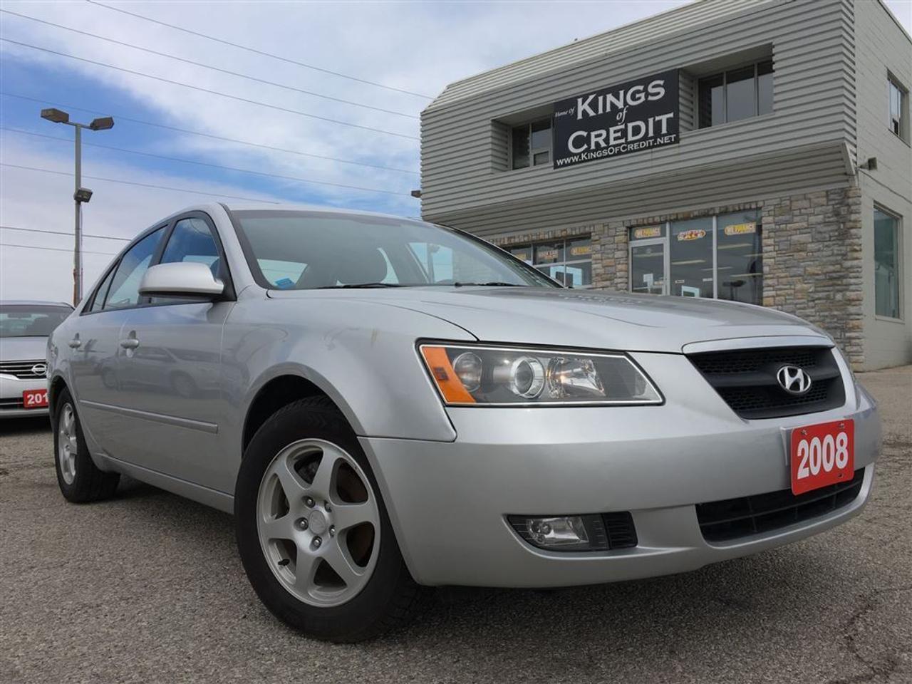 WE FINANCE EVERY ONE , 40 YEARS SERVING THE COMMUNITY,SAME LOCATION, SAME#905 683 5722   ==================================================================  4D , AUTO , FULLY LOADED WITH POWER MOON ROOF AND ALLOYS AS WELL AS THE FOG LIGHTS , SILVER EXTERIOR IN GREY INTERIOR , KEY-LESS INTER Y , HEATED SEATS , POWER WINDOWS , POWER DOOR LOCK , CRUISE CONTROL , TILT STEERING , POWER STEERING CONTROL , POWER MIRRORS AND MUCH MORE , FULLY LOADED , LOCAL NEW CAR TRADE , LOOKS AND DRIVES LIKE NEW   ------------------------------------------------------------------------------------------------------------------------------------  PLEASE MAKE SURE ALL INFORMATION AND OPTIONS ( AIR CONDITION) ARE CORRECT AND WORKING PRIOR TO PURCHASE , ADVERTISING COULD HAVE MISTAKES (COPY &PAST) PLEASE READ ALL DOCUMENTATION ( HISTORY ) AND BILL OF SALE , DUC FEE $495 WILL APPLY IN FINANCE DEALS   ------------------------------------------------------------------------------------------------------------------------------------  ALL FUNDS HAS TO BE CERTIFIED ONLY . *All Prices are unfit prices plus HST. Vehicle is not drivable if not certified and not E-tested. SAFETY AND E TEST ARE available for $695 with 36 days safety warranty   ------------------------------------------------------------------------------------------------------------------------------------  At kings of credit we try and make your dreams come true at www.kingsofcredit.net , Good credit, bad credit or no credit at all. Our team of finance managers have worked their magic arranging finance or a lease for many of kings of credit customers. kings of credit , used car and all makes certified used vehicle volume dealer is located in pickering ( ajax boarder) 2059 bayly st. just right on the corner of baily and church st. Not far from scarorough , Ajax, Whitby, Oshawa, Markham, Toronto, New market, Richmond hill, Thorn hill, Agincourt, Milliken, Malvern and much of the greater Toronto area or GTA. if you are looking for a used Honda civic, a used Honda , a used toyota , a used nissan, a used mazda, a used , a used suzuki, a used kia, a used subaru, a used ford,a used chevy,a used gmc, a used pontiac, a used buick, a used bmw , a used mercedes , a used vw , a used audi , a used van or truck. kings of credit is waiting for you with one of the largest inventories in the greater Toronto and Pickering area. kings of credit a great selection of certified used vehicles.