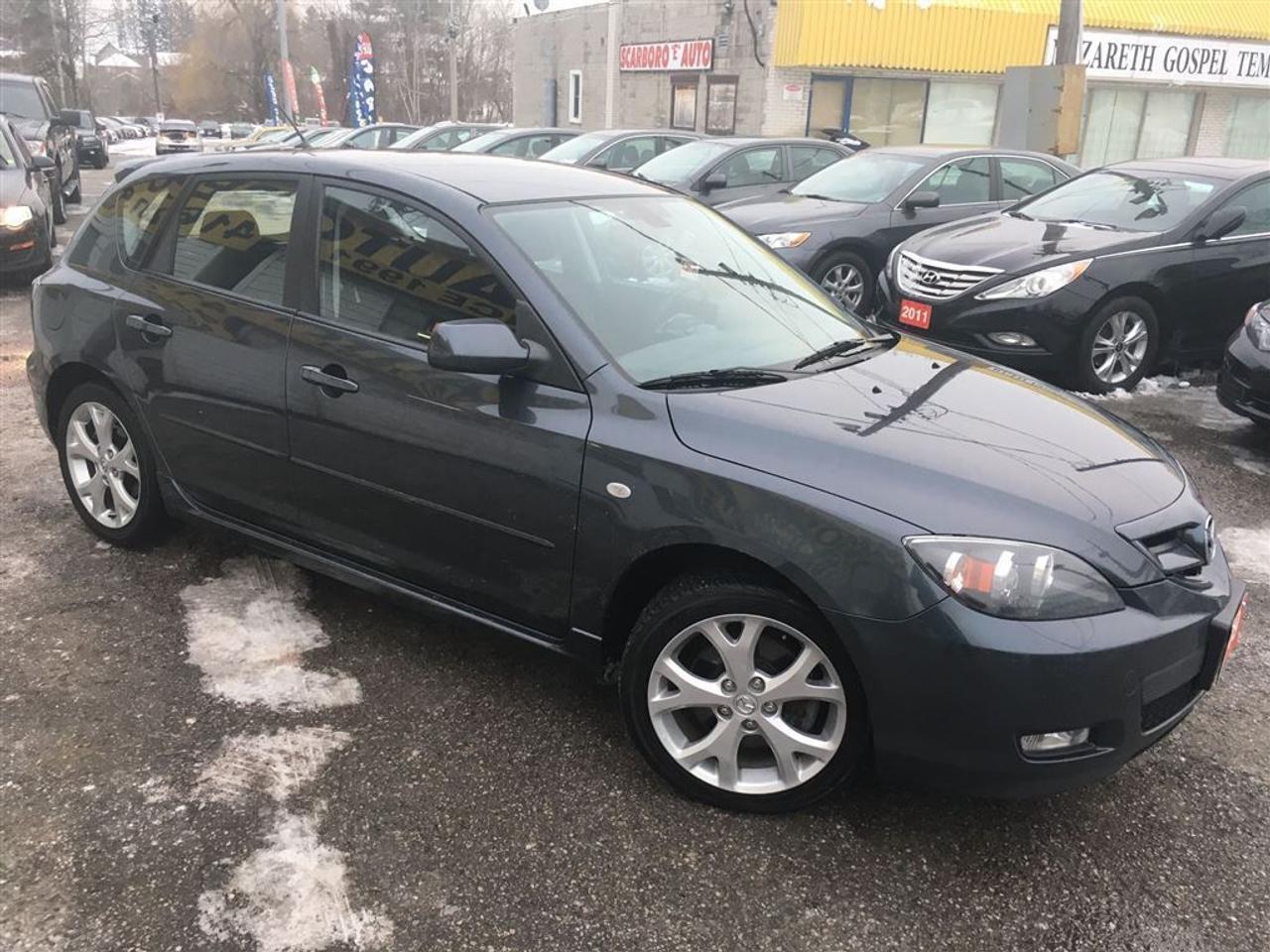 WE FINANCE EVERY ONE , 40 YEARS SERVING THE COMMUNITY,SAME LOCATION, SAME#905 683 5722   -----------------------------------------------------------------------------------------------------------------------------------  4D , HATCHBACK , 6 SP , FULLY LOADED WITH ALLOY WHEELS , 17 INCH TIRES , BLUE TOOTH AND FOG LIGHTS , GREY EXTERIOR WITH DARK GREY INTERIOR TRIMS , EQUIPPED WITH COLD AIR CONDITION , POWER WINDOWS , POWER DOOR LOCK , CRUISE CONTROL , TILT STEERING , POWER STEERING CONTROL , POWER MIRRORS NEW CAR TRADE FROM MAZDA , 176000KM ALL HI WAY , CLEAN CAR PROOF AND MUCH MORE , FULLY LOADED , LOCAL NEW CAR TRADE , LOOKS AND DRIVES LIKE NEW , HAS TO BE SEEN  -----------------------------------------------------------------------------------------------------------------------------------  PLEASE MAKE SURE ALL INFORMATION AND OPTIONS ( AIR CONDITION) ARE CORRECT AND WORKING PRIOR TO PURCHASE , ADVERTISING COULD HAVE MISTAKES (COPY &PAST) PLEASE READ ALL DOCUMENTATION ( HISTORY ) AND BILL OF SALE , DUC FEE $495 WILL APPLY IN FINANCE DEALS   ------------------------------------------------------------------------------------------------------------------------------------  ALL FUNDS HAS TO BE CERTIFIED ONLY . *All Prices are unfit prices plus HST. Vehicle is not drivable if not certified and not E-tested. SAFETY AND E TEST ARE AVAILABLE FOR $695 WITH 36 DAYS SAFETY WARRANTY*Call now and book your appointment for a test drive..905 683 5722.. no admin fee on any used vehicle purchase  ------------------------------------------------------------------------------------------------------------------------------------  At KINGS OF CREDITS we try and make your dreams come true at WWW.KINGSOFCREDIT.NET Good credit, bad credit or no credit at all. Our team of finance managers have worked their magic arranging finance or a lease for many of KINGS OF CREDITS customers, KINGS OF CREDIT used car and all makes certified used vehicle volume dealer is located in ( pickering ) 2049 BAYLY ST + CHURCH ST , Not far from SCARBOROUGH Ajax, Whitby, Oshawa, Markham, Toronto, New market, Richmond hill, Thorn hill, Agincourt, Milliken, Malvern and much of the greater Toronto area or GTA. if you are looking for a used Honda civic, a used Honda , a used toyota , a used nissan, a used mazda, a used , a used suzuki, a used kia, a used subaru, a used ford,a used chevy,a used gmc, a used pontiac, a used buick, a used bmw , a used mercedes , a used vw , a used audi , a used van or truck. KINGS OF CREDIT is waiting for you with one of the largest inventories in the greater Toronto and Pickering area. KINGS OF CREDIT has a great selection of certified used vehicles. our certified used vehicles are listed in auto trader, Toronto?s kijiji and our own web site www.KINGSOFCREDIT.NET to be eligible as one of the oldest certified used car . KINGS OF CREDIT offer preferred finance rates, powertrain warranty, e tested, safety and certified. Come in or call us at 905 6835722 and ask us about a used car , a used van, a used SUV. Do not wait for a Saturday sale to take advantage of one of the biggest selection of used low price cars, vans and used SUVs in Ontario. KINGS OF CREDIT is your best pick  WE FINANCE EVERY ONE , 25 YEARS SERVING THE COMMUNITY,SAME LOCATION, SAME#4162870020   ------------------------------------------------------------------------------------------------------------------------------------  4D , AUTO , FULLY LOADED WITH ALLOY WHEELS , BLUE TOOTH AND FOG LIGHTS , WHITE EXTERIOR WITH DARK GREY INTERIOR TRIMS , EQUIPPED WITH COLD AIR CONDITION , POWER WINDOWS , POWER DOOR LOCK , CRUISE CONTROL , TILT STEERING , POWER STEERING CONTROL , POWER MIRRORS NEW CAR TRADE FROM ACURA , CLEAN CAR PROOF AND MUCH MORE , FULLY LOADED , LOCAL NEW CAR TRADE , LOOKS AND DRIVES LIKE NEW , HAS TO BE SEEN  ------------------------------------------------------------------------------------------------------------------------------------  PLEASE MAKE SURE ALL INFORMATION AND OPTIONS ( AIR CONDITION) ARE CORRECT AND WORKING PRIOR TO PURCHASE , ADVERTISING COULD HAVE MISTAKES (COPY &PAST) PLEASE READ ALL DOCUMENTATION ( HISTORY ) AND BILL OF SALE , DUC FEE $495 WILL APPLY IN FINANCE DEALS   ------------------------------------------------------------------------------------------------------------------------------------  ALL FUNDS HAS TO BE CERTIFIED ONLY *All Prices are unfit prices plus HST. Vehicle is not drivable if not certified and not E-tested. SAFETY AND E TEST ARE AVAILABLE FOR $695 WITH 36 DAYS SAFETY WARRANTY ON ALL THE SAFETY ITEMS.   ------------------------------------------------------------------------------------------------------------------------------------  At SCARBORO E AUTO LTD we try and make your dreams come true at www.scarboroeauto.ca Good credit, bad credit or no credit at all. Our team of finance managers have worked their magic arranging finance or a lease for many of scarboro e auto?s customers. scarbro e auto, used car and all makes certified used vehicle volume dealer is located in scarborough ( pickering boarder) 4663 Kingston roads. Just 2 lights east of morning side scarborough. Not far from pickering , Ajax, Whitby, Oshawa, Markham, Toronto, New market, Richmond hill, Thorn hill, Agincourt, Milliken, Malvern and much of the greater Toronto area or GTA. if you are looking for a used Honda civic, a used Honda , a used toyota , a used nissan, a used mazda, a used , a used suzuki, a used kia, a used subaru, a used ford,a used chevy,a used gmc, a used pontiac, a used buick, a used bmw , a used mercedes , a used vw , a used audi , a used van or truck. scarboro e auto is waiting for you with one of the largest inventories in the greater Toronto and Pickering area. scarboro e auto has a great selection of certified used vehicles. our certified used vehicles are listed in auto trader, Toronto?s kijiji and our own web site www.scarboroeauto.ca to be eligible as one of the oldest certified used car . scarboro e auto offer preferred finance rates, powertrain warranty, e tested, safety and certified. Come in or call us at 416 287 0020 and ask us about a used car , a used van, a used SUV. Do not wait for a Saturday sale to take advantage of one of the biggest selection of used low price cars, vans and used SUVs in Ontario. scaroboro e auto ltd is your best * *All Prices are unfit prices plus HST. Vehicle is not derivable if not certified and not   ------------------------------------------------------------------------------------------------------------------------------------  At SCARBORO E AUTO LTD we try and make your dreams come true at www.scarboroeauto.ca Good credit, bad credit or no credit at all. Our team of finance managers have worked their magic arranging finance or a lease for many of scarboro e auto?s customers. scarbro e auto, used car and all makes certified used vehicle volume dealer is located in scarborough ( pickering boarder) 4663 Kingston roads. Just 2 lights east of morning side scarborough. Not far from pickering , Ajax, Whitby, Oshawa, Markham, Toronto, New market, Richmond hill, Thorn hill, Agincourt, Milliken, Malvern and much of the greater Toronto area or GTA. if you are looking for a used Honda civic, a used Honda , a used toyota , a used nissan, a used mazda, a used , a used suzuki, a used kia, a used subaru, a used ford,a used chevy,a used gmc, a used pontiac, a used buick, a used bmw , a used mercedes , a used vw , a used audi , a used van or truck. scarboro e auto is waiting for you with one of the largest inventories in the greater Toronto and Pickering area. scarboro e auto has a great selection of certified used vehicles. our certified used vehicles are listed in auto trader, Toronto?s kijiji and our own web site www.scarboroeauto.ca to be eligible as one of the oldest certified used car . scarboro e auto offer preferred finance rates, powertrain warranty, e tested, safety and certified. Come in or call us at 416 287 0020 and ask us about a used car , a used van, a used SUV. Do not wait for a Saturday sale to take advantage of one of the biggest selection of used low price cars, vans and used SUVs in Ontario. scaroboro e auto ltd is your best PICK